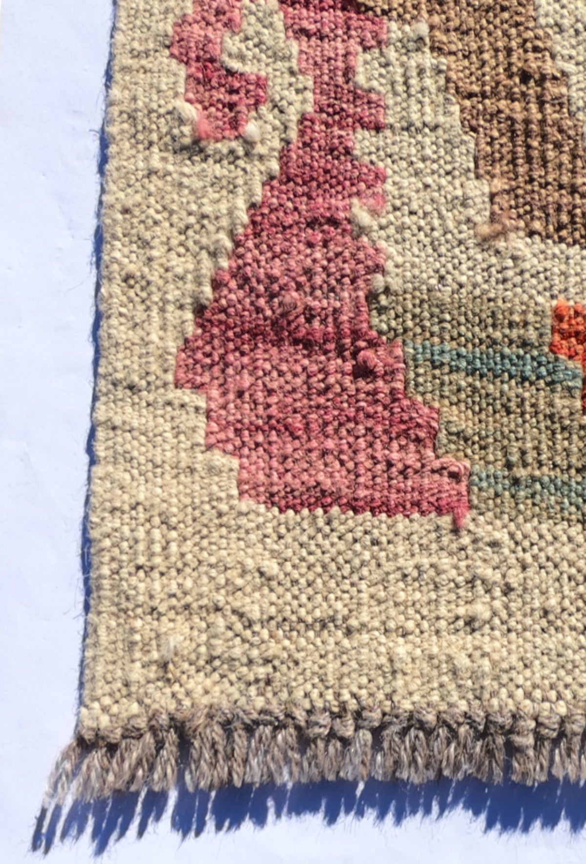 Alfombra lana, Kelim Kashkuli 0.90 x 0.60 mts. 590