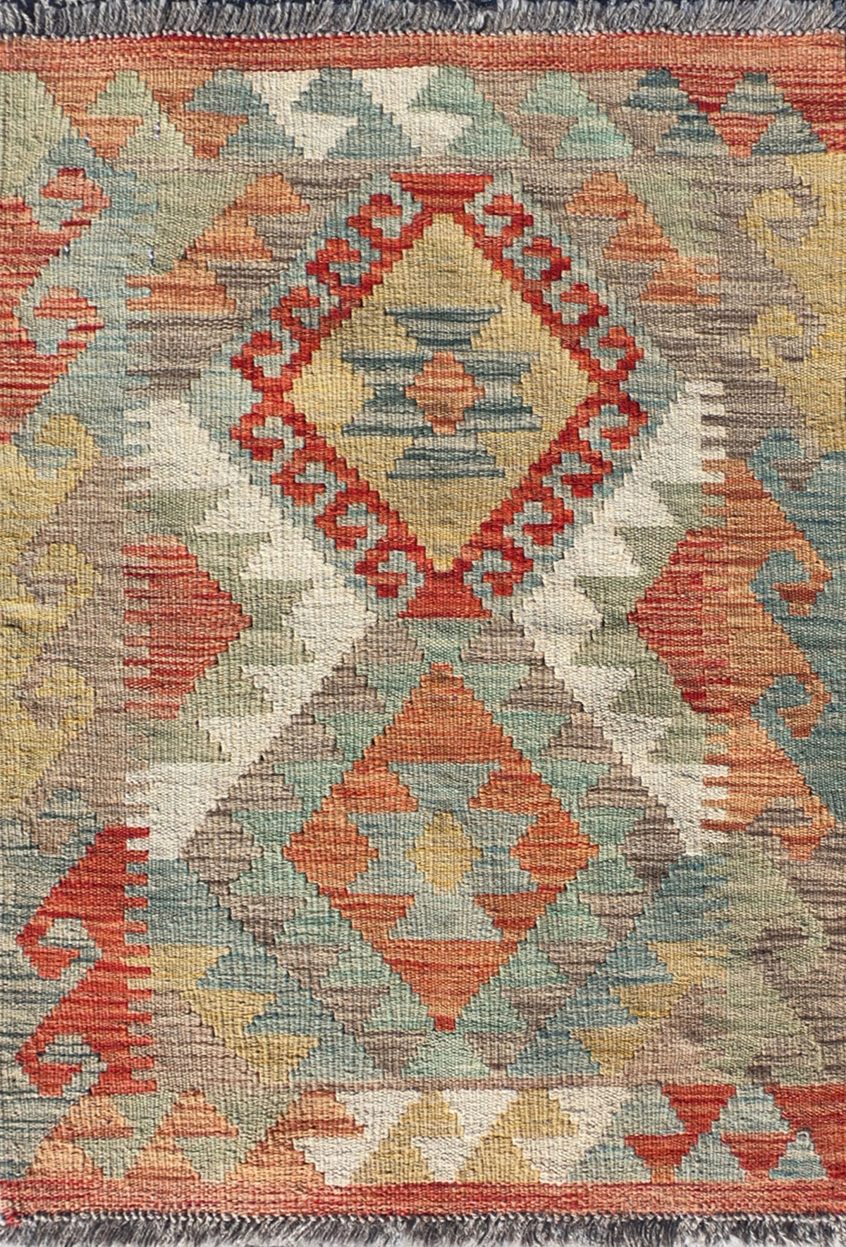 Alfombra lana, Kelim Kashkuli 0.90 x 0.60 mts. 613