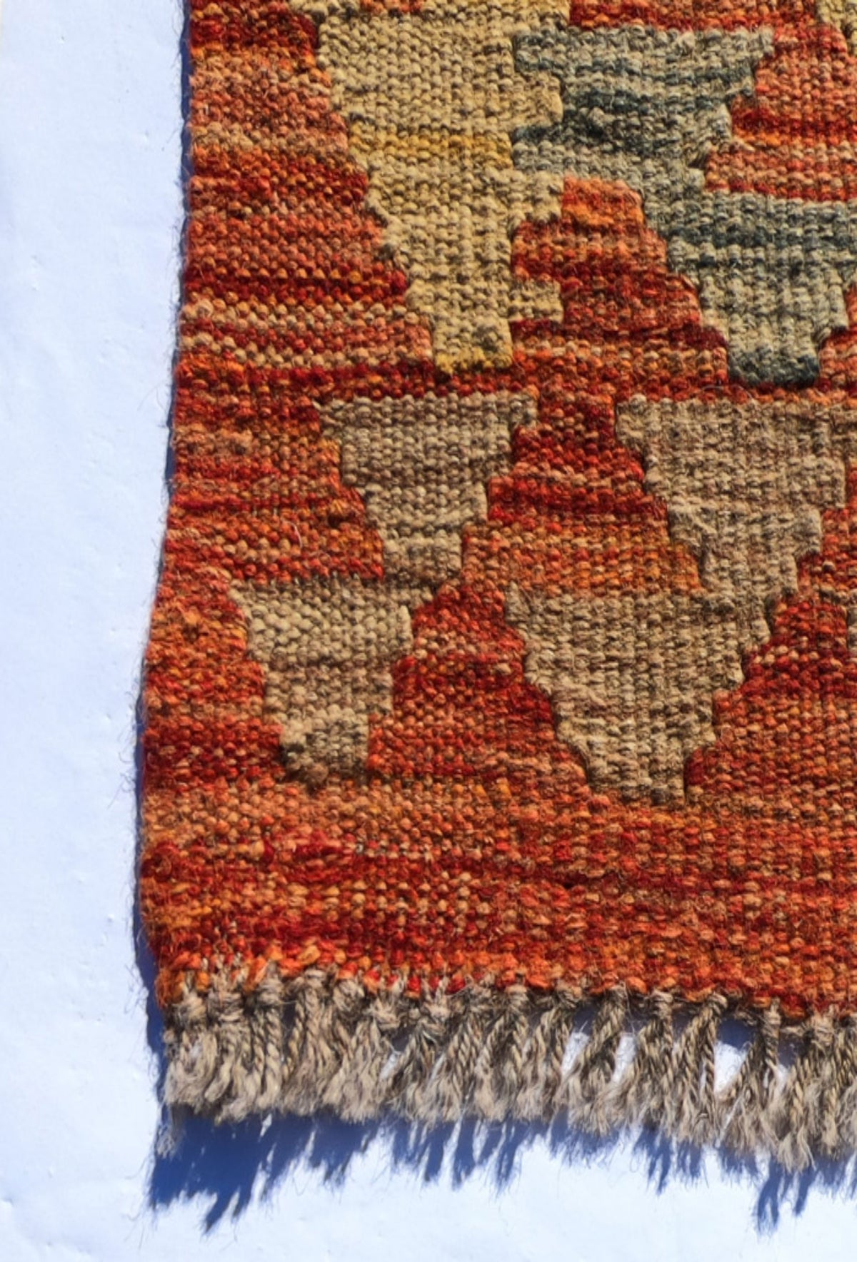 Alfombra lana, Kelim Kashkuli 0.90 x 0.60 mts. 623