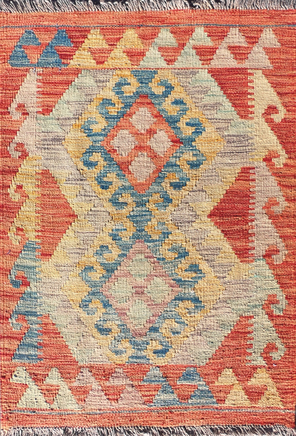 Alfombra lana, Kelim Kashkuli 0.90 x 0.60 mts. 624