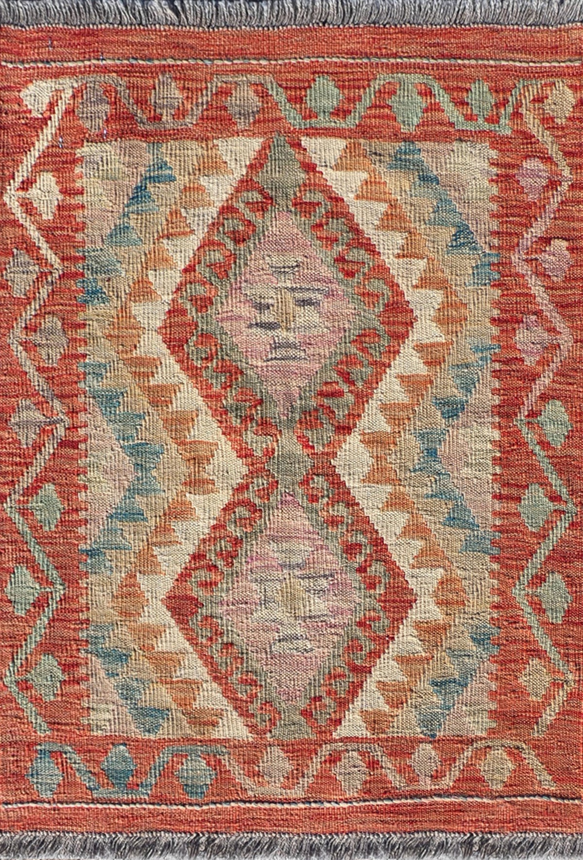 Alfombra lana, Kelim Kashkuli 0.90 x 0.70 mts. 012