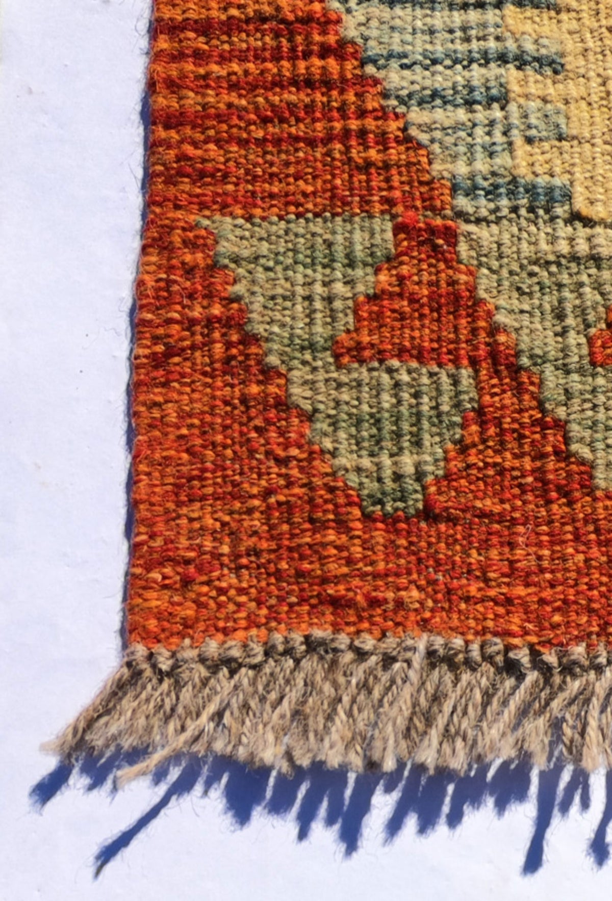 Alfombra lana, Kelim Kashkuli 1.00 x 0.60 mts. 035