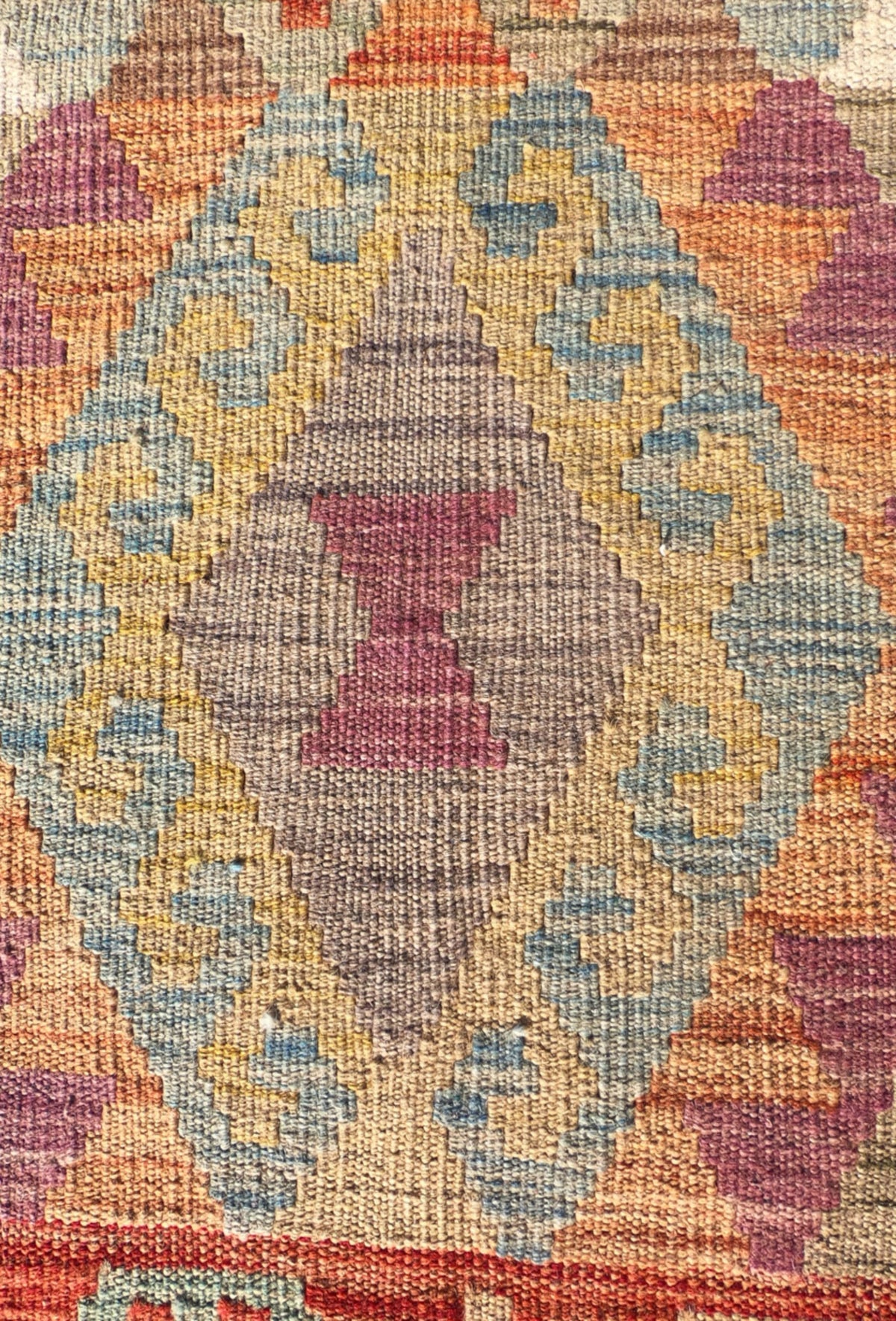 Alfombra lana, Kelim Kashkuli 1.00 x 0.60 mts. 044