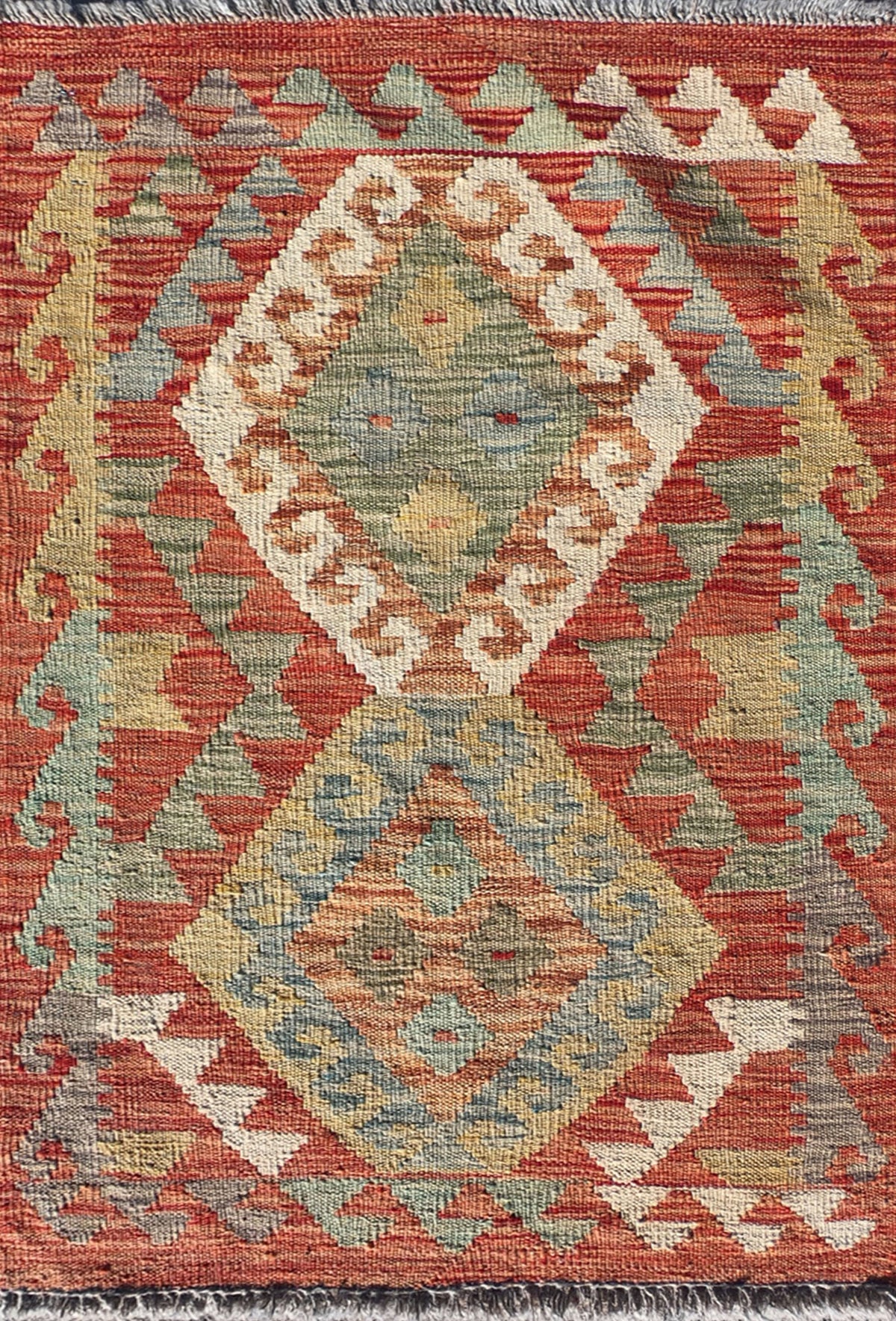 Alfombra lana, Kelim Kashkuli 1.00 x 0.70 mts. 007