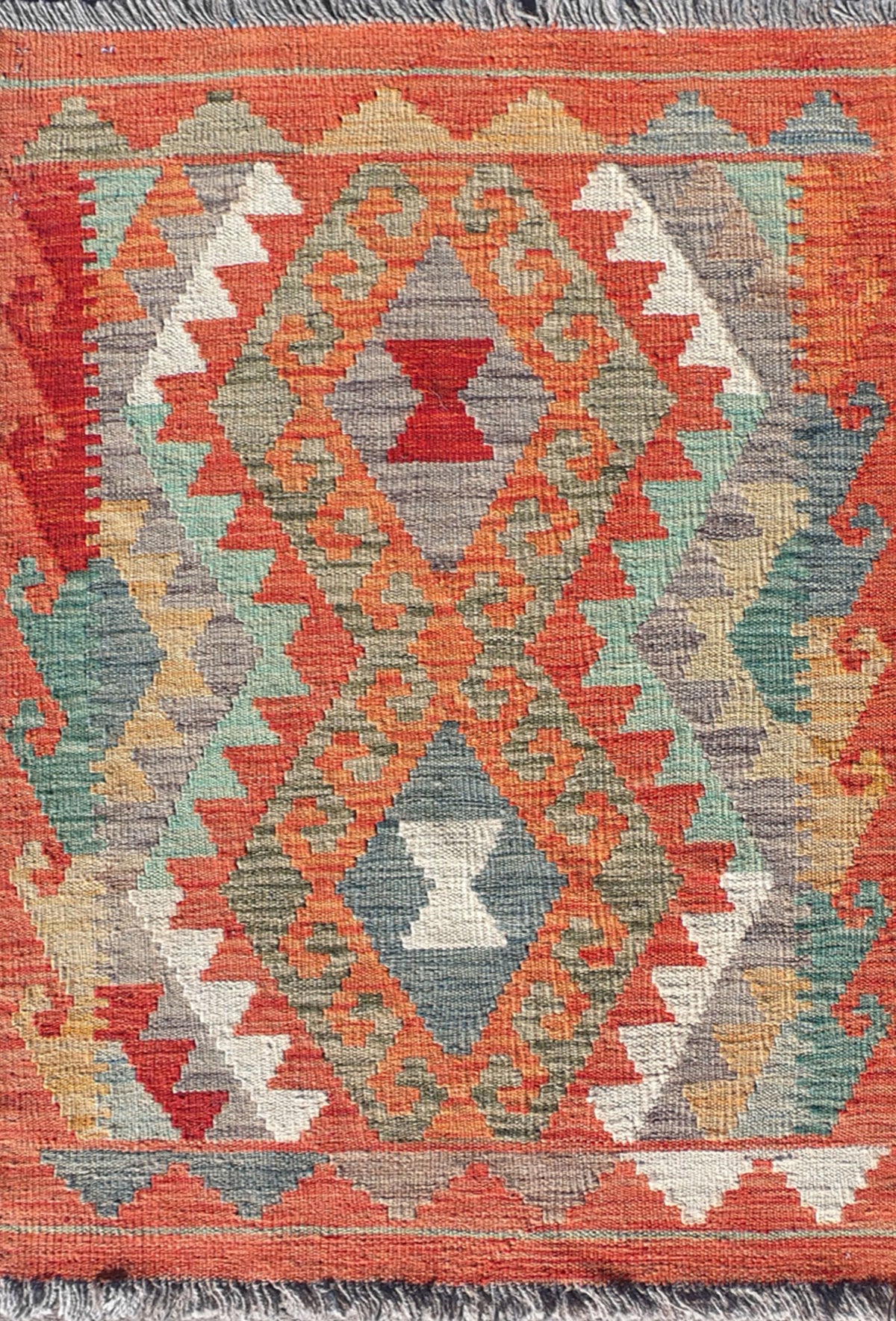 Alfombra lana, Kelim Kashkuli 1.00 x 0.70 mts. 009