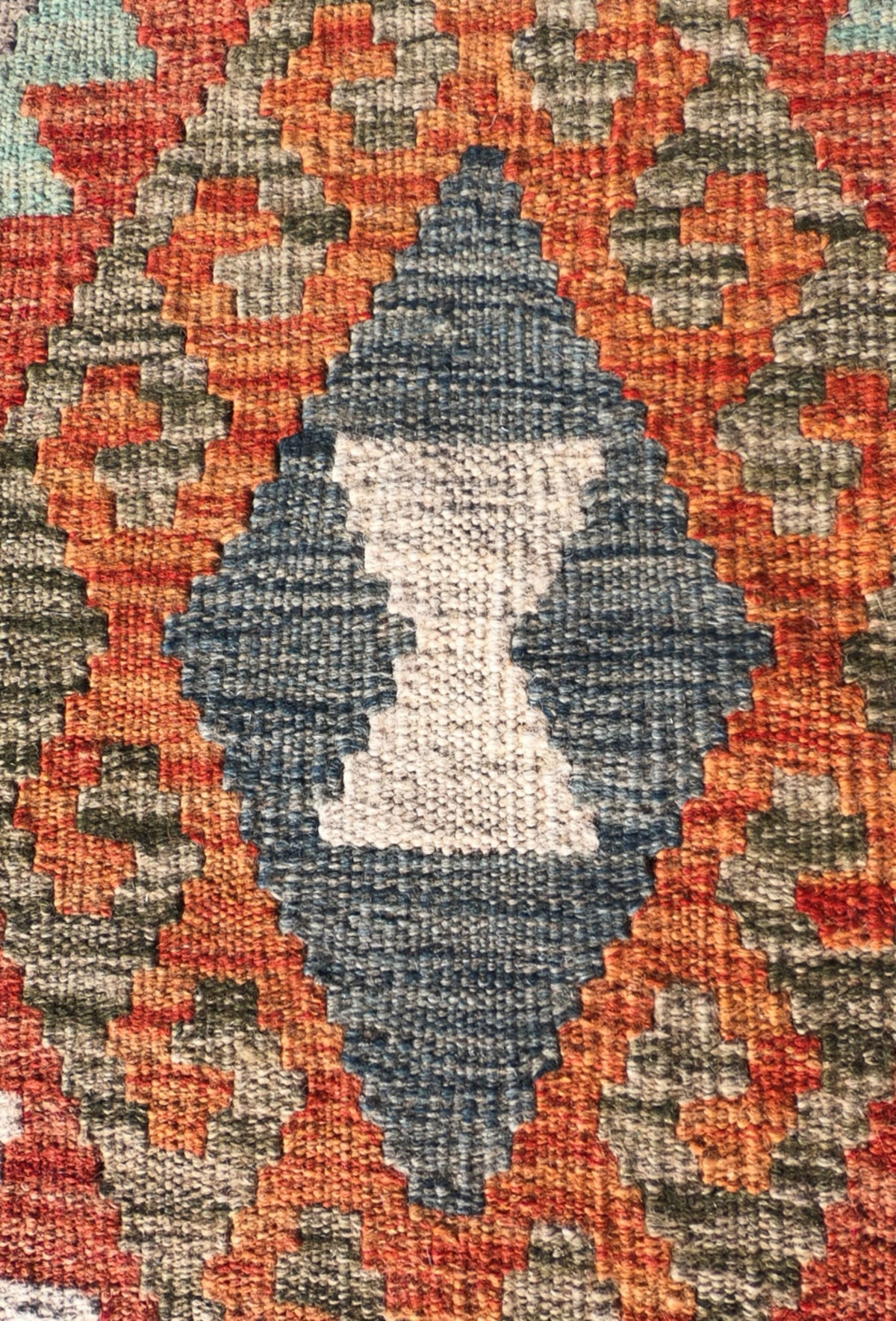 Alfombra lana, Kelim Kashkuli 1.00 x 0.70 mts. 009