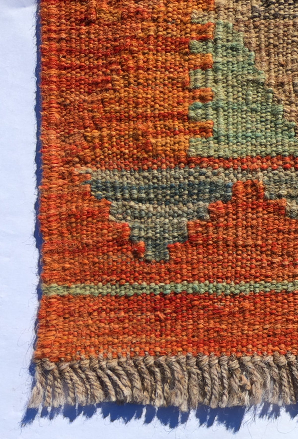 Alfombra lana, Kelim Kashkuli 1.00 x 0.70 mts. 009
