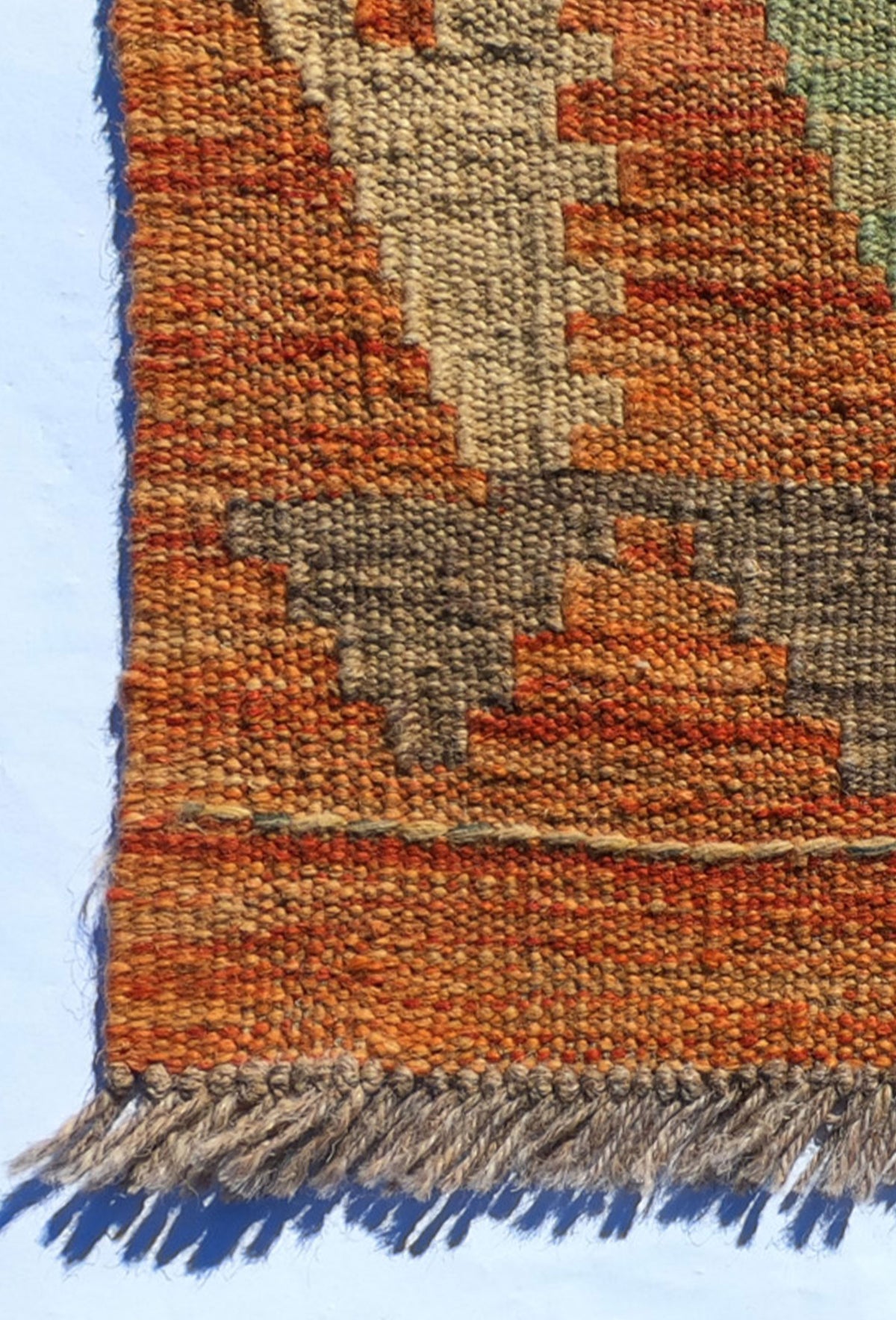 Alfombra lana, Kelim Kashkuli 1.00 x 0.70 mts. 010