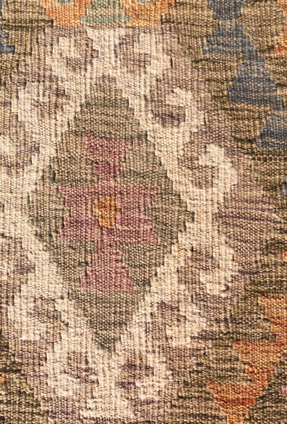 Alfombra lana, Kelim Kashkuli 1.00 x 0.70 mts. 011