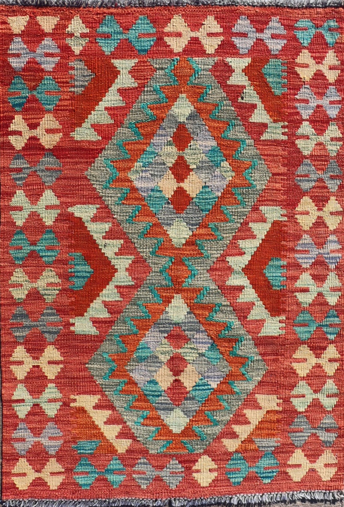 Alfombra lana, Kelim Kashkuli 1.20 x 0.80 mts. 151