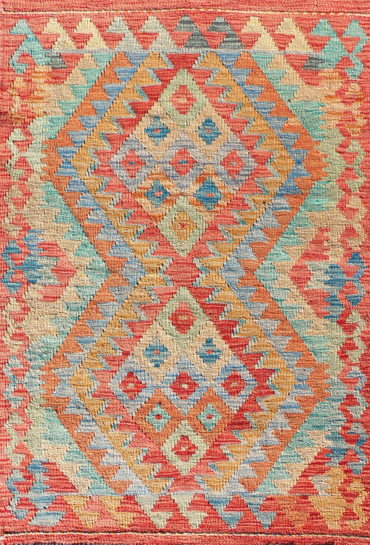 Alfombra lana, Kelim Kashkuli 1.30 x 0.80 mts. 126