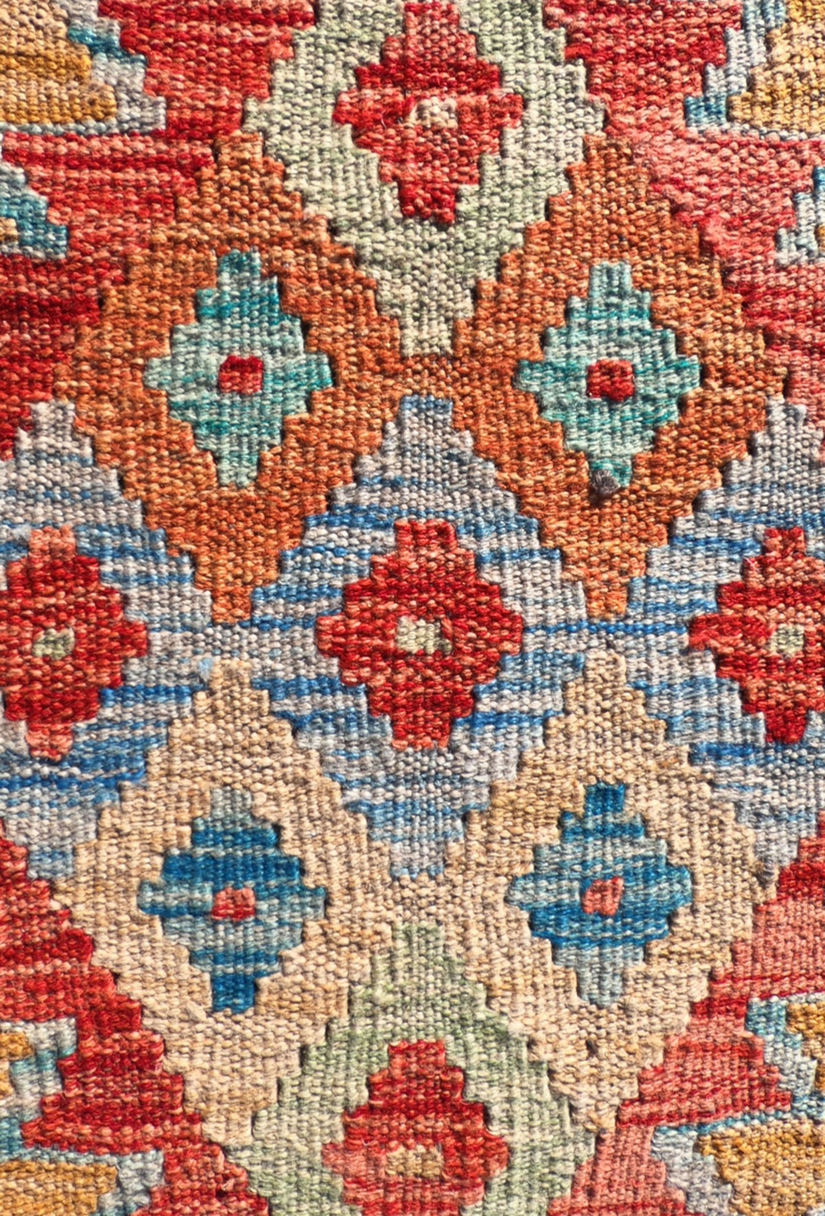 Alfombra lana, Kelim Kashkuli 1.30 x 0.80 mts. 126