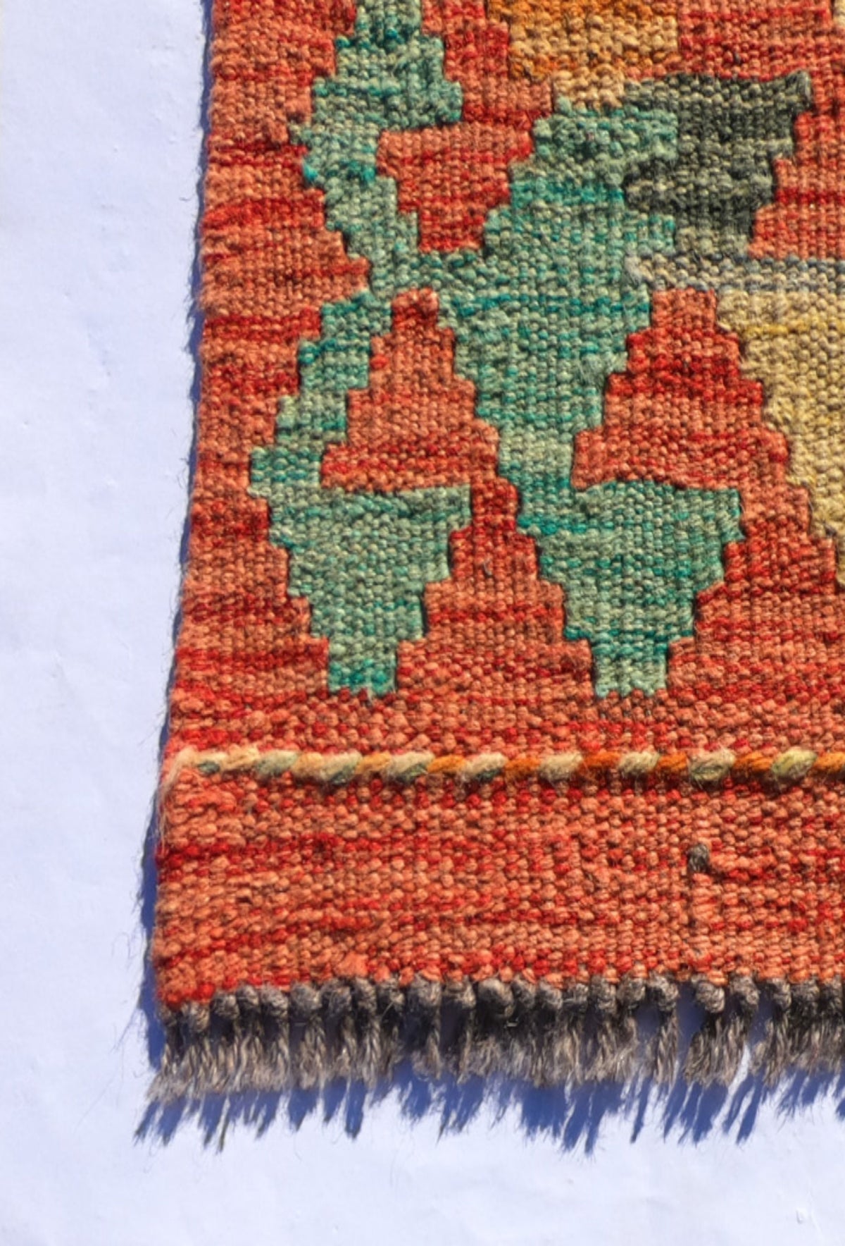 Alfombra lana, Kelim Kashkuli 1.30 x 0.80 mts. 126