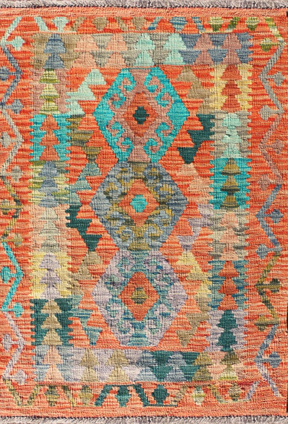 Alfombra lana, Kelim Kashkuli 1.30 x 0.80 mts. 281