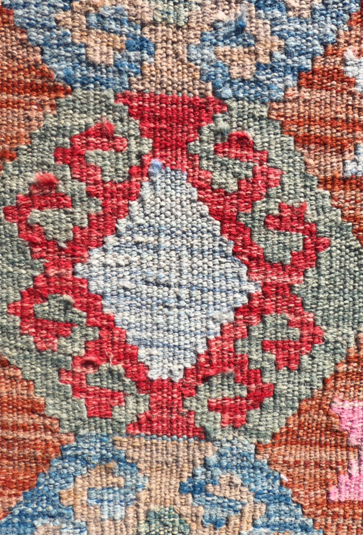 Alfombra lana, Kelim Kashkuli 1.30 x 0.80 mts. 312