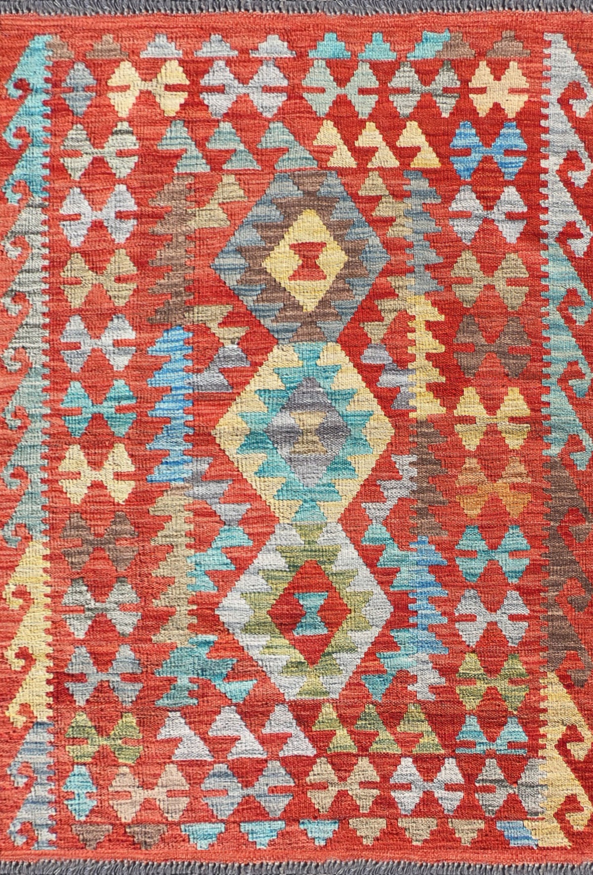Alfombra lana, Kelim Kashkuli 1.50 x 1.00 mts. 323