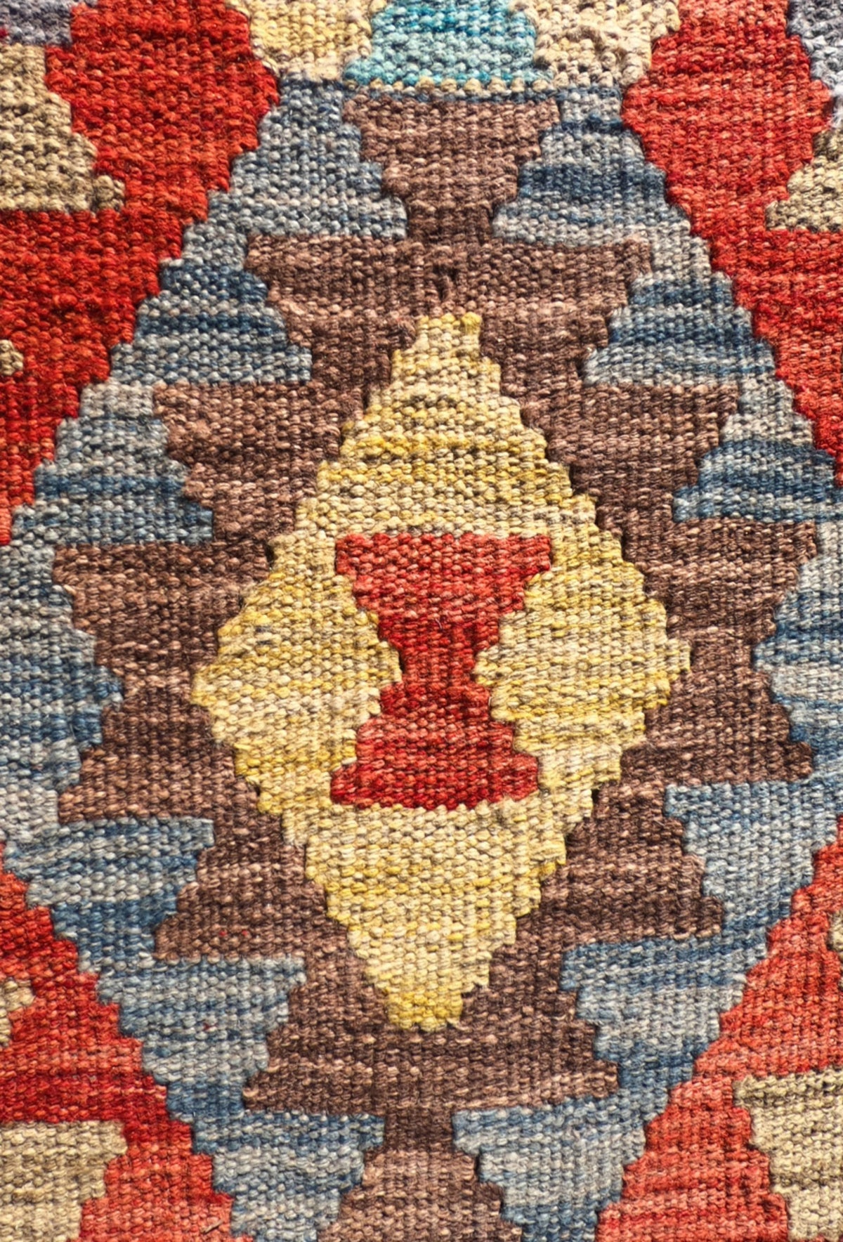Alfombra lana, Kelim Kashkuli 1.50 x 1.00 mts. 323