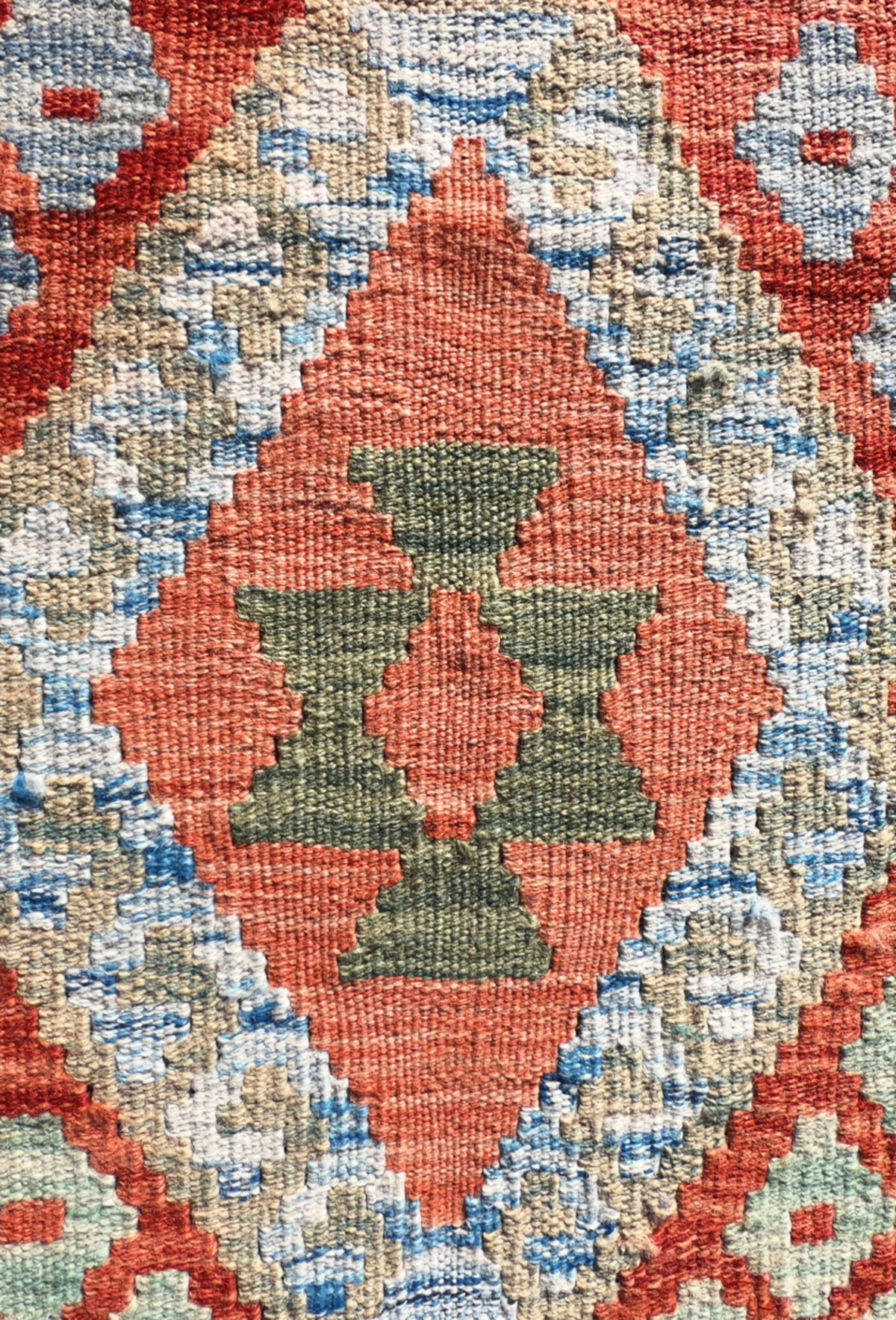 Alfombra lana, Kelim Kashkuli 1.50 x 1.00 mts. 368