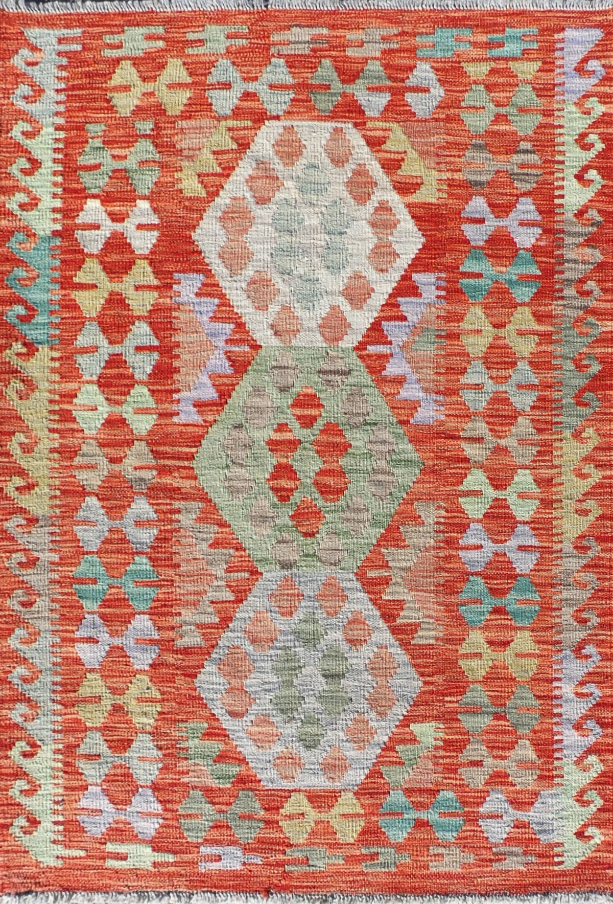 Alfombra lana, Kelim Kashkuli 1.50 x 1.00 mts. 369