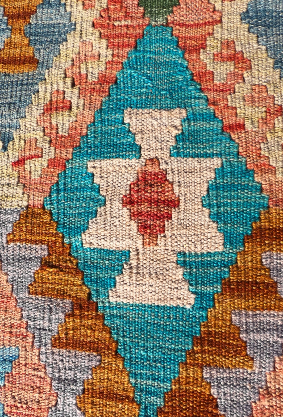 Alfombra lana, Kelim Kashkuli 1.50 x 1.00 mts. 381