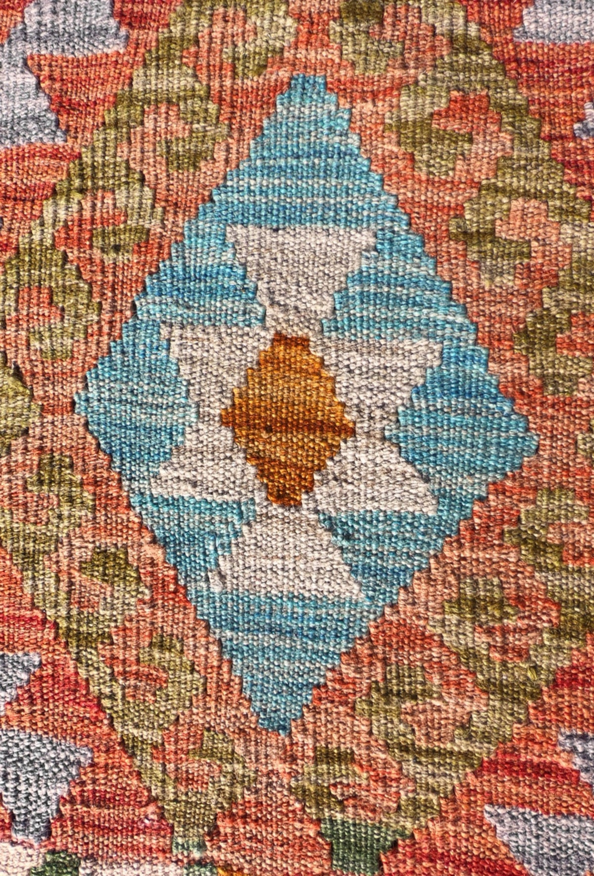 Alfombra Lana, Kelim Kashkuli 1.50 x 1.10 mts. 0074