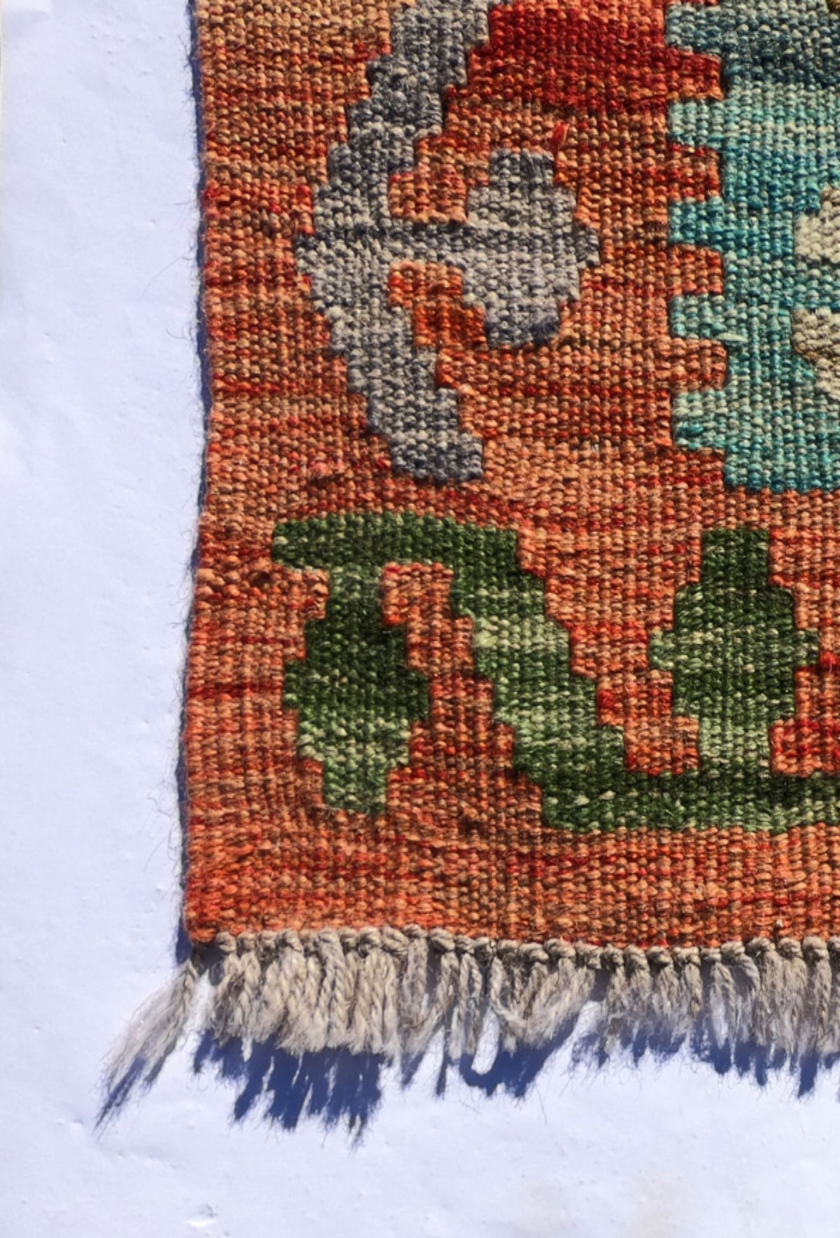 Alfombra Lana, Kelim Kashkuli 1.50 x 1.10 mts. 0074