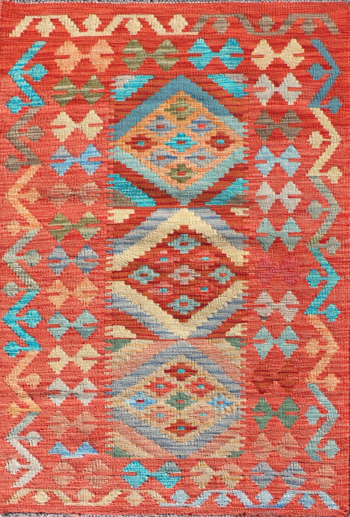 Alfombra lana, Kelim Kashkuli 1.60 x 0.80 mts. 001