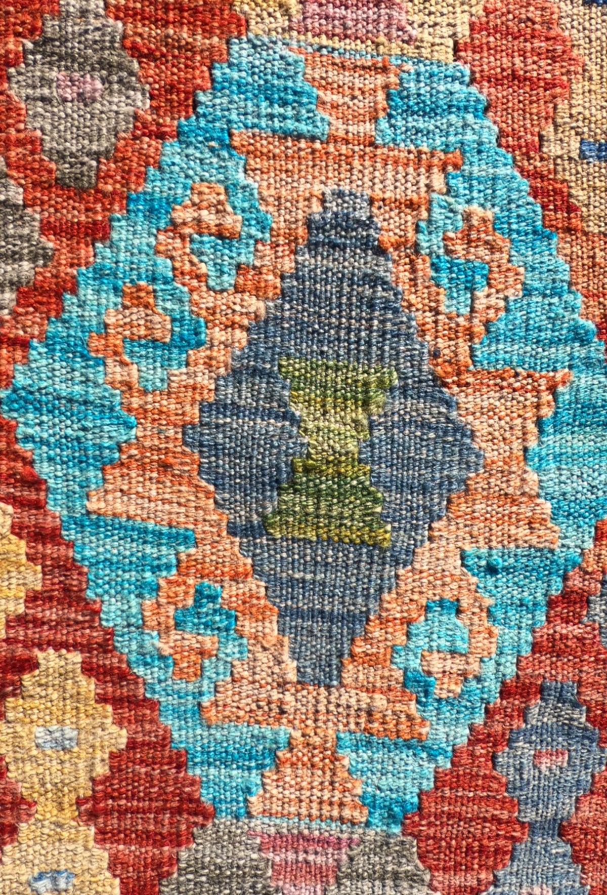 Alfombra lana, Kelim Kashkuli 1.60 x 0.90 mts. 010