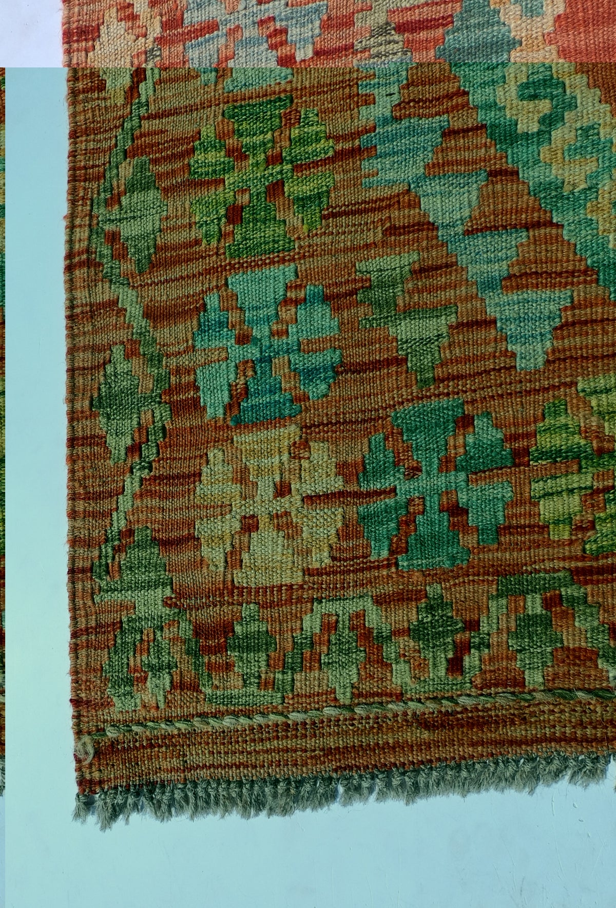 Alfombra Lana, Kelim Kashkuli 1.50 x 1.00 mts. 0038