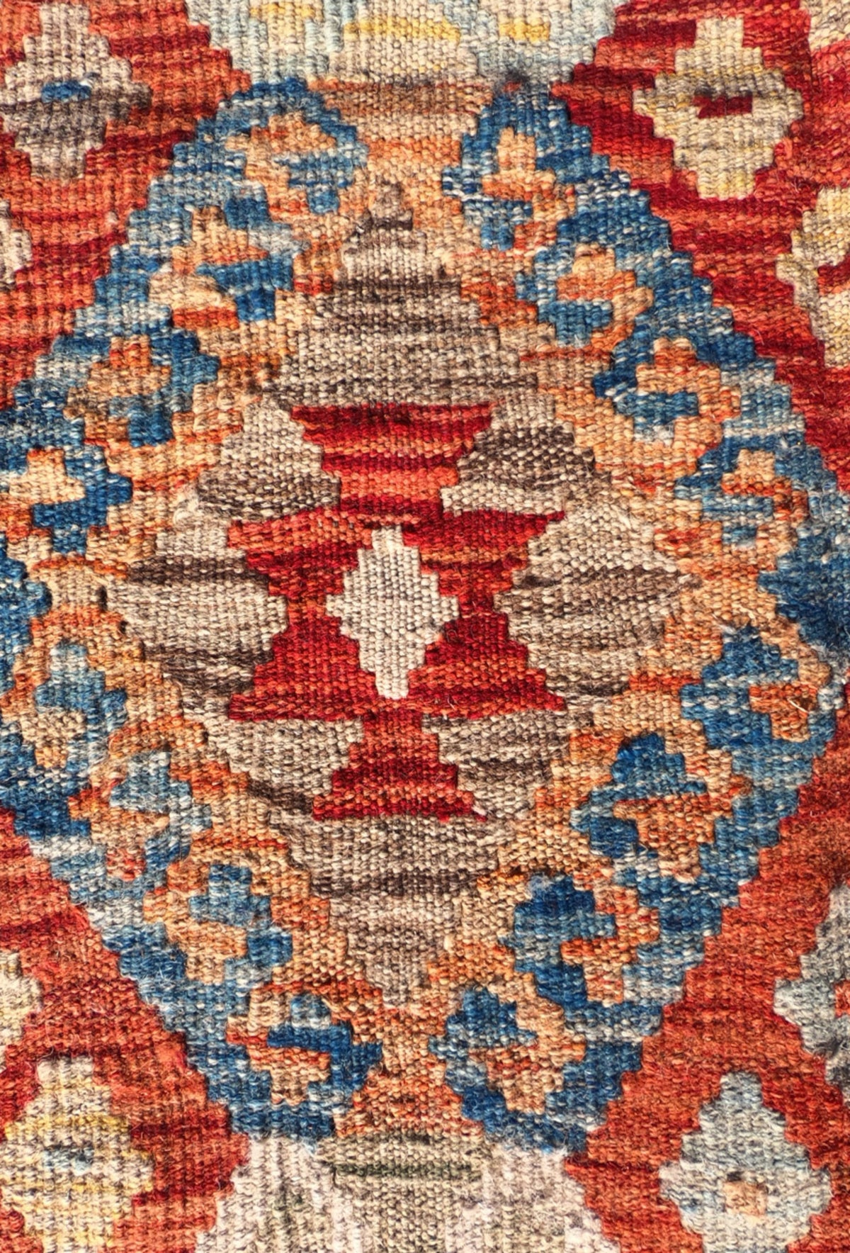 Alfombra lana, Kelim Kashkuli 1.70 x 1.20 mts. 050