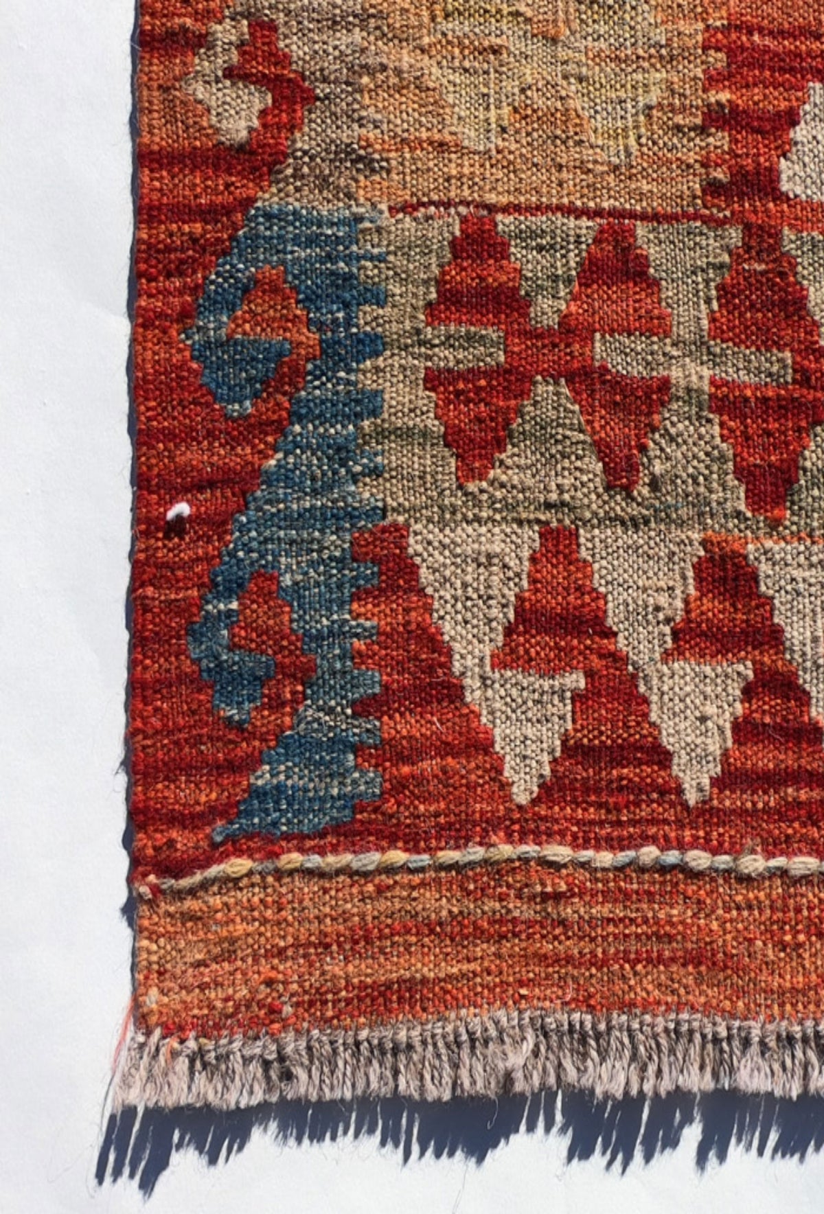 Alfombra lana, Kelim Kashkuli 1.70 x 1.20 mts. 050