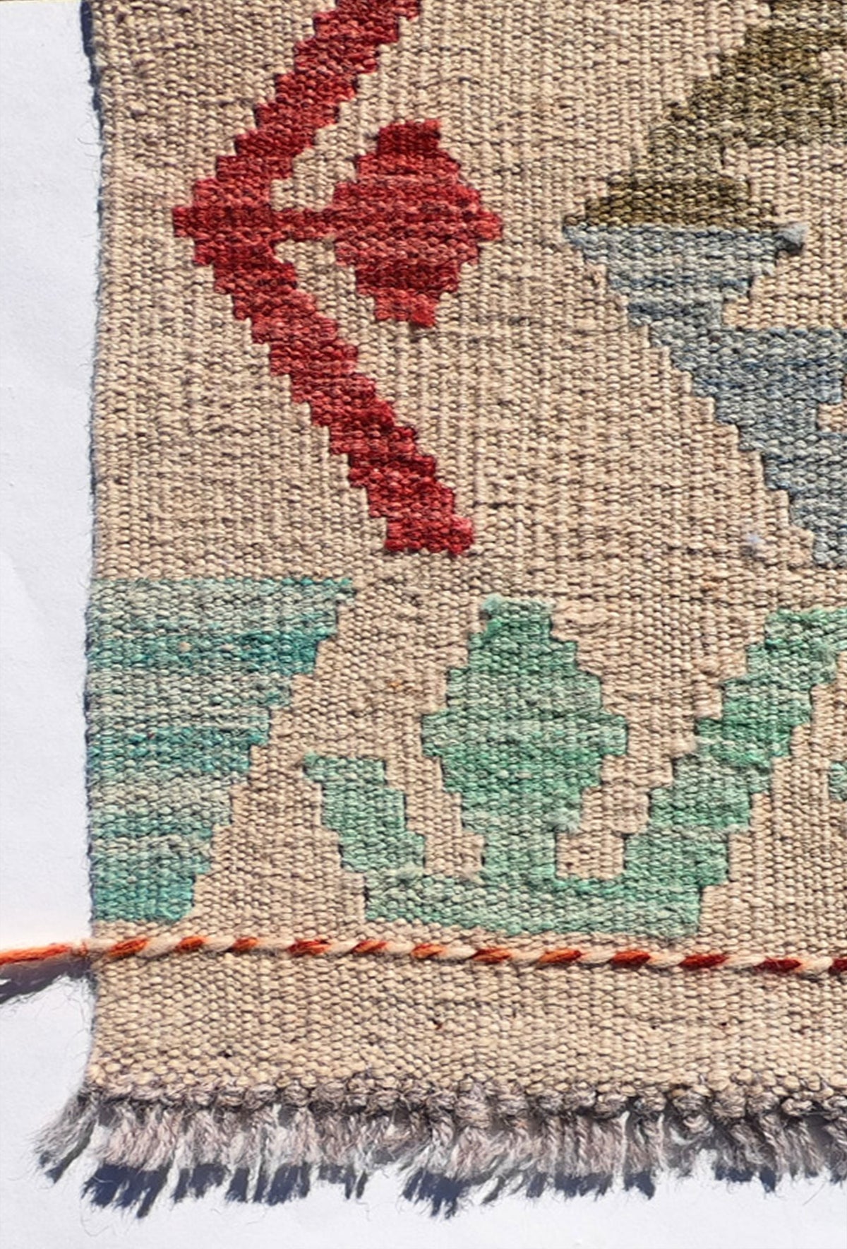 Alfombra lana, Kelim Kashkuli 1.70 x 1.20 mts. 053