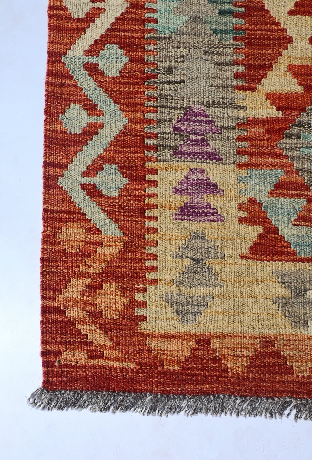 Alfombra Lana, Kelim Kashkuli 1.50 x 1.00 mts. 0055