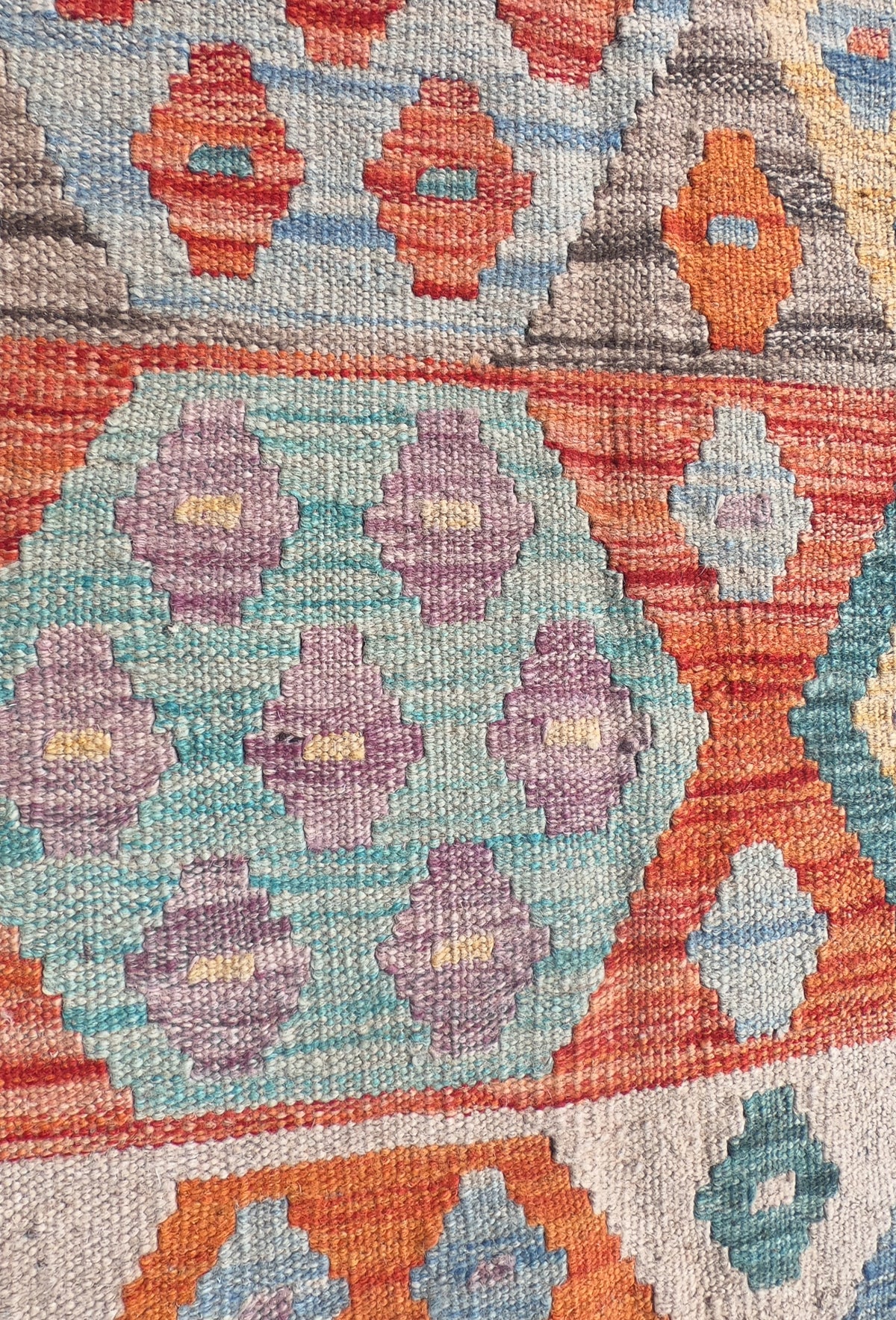 Alfombra Lana, Kelim Kashkuli 2.00 x 0.60 mts. 0112