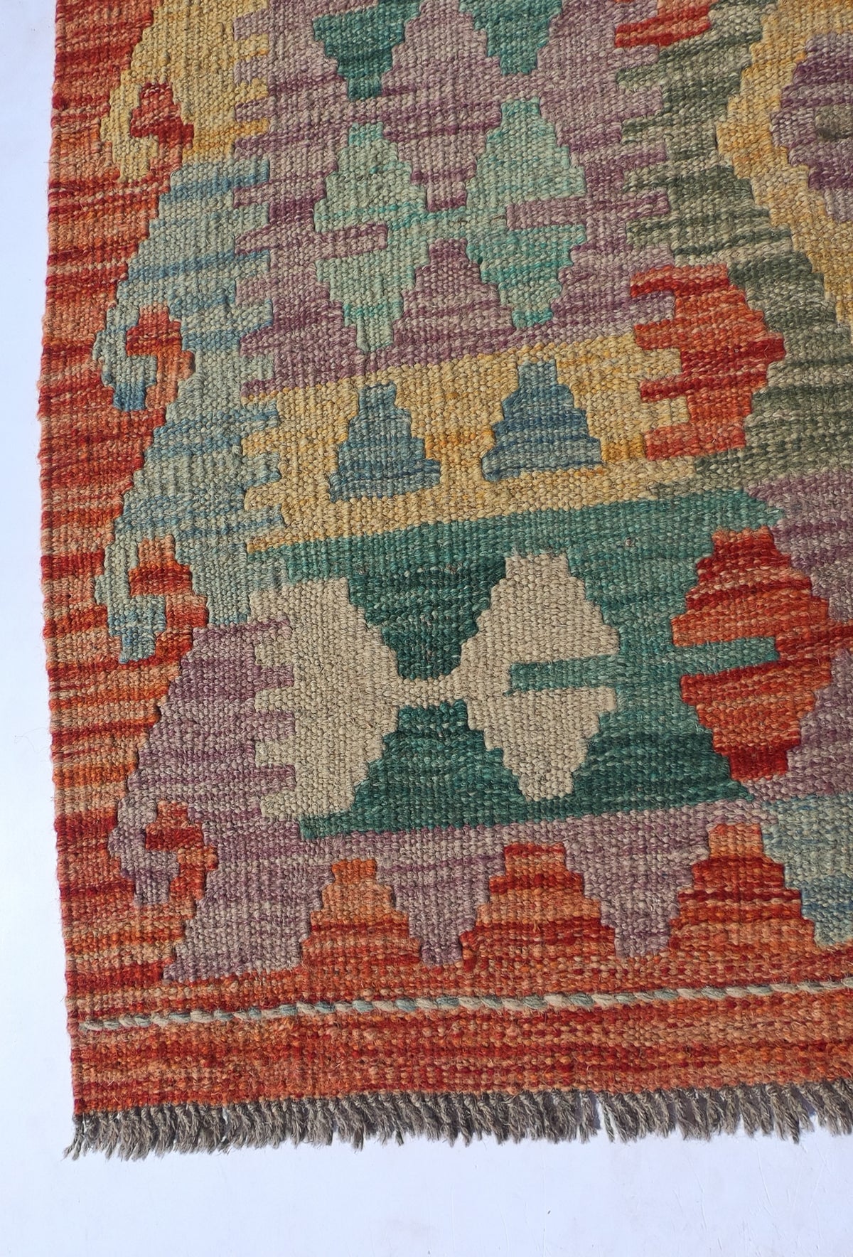 Alfombra Lana, Kelim Kashkuli 1.80 x 1.20 mts. 0112