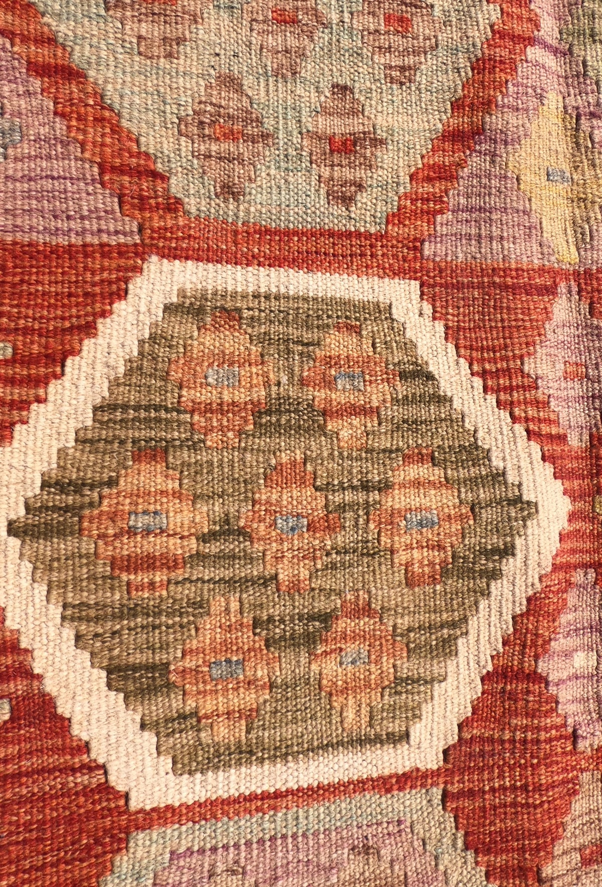 Alfombra Lana, Kelim Kashkuli 2.00 x 0.60 mts. 0113