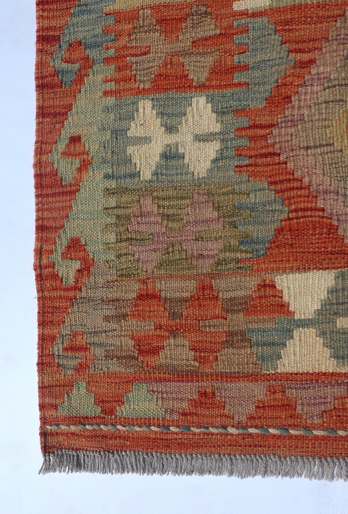 Alfombra Lana, Kelim Kashkuli 2.00 x 0.60 mts. 0113