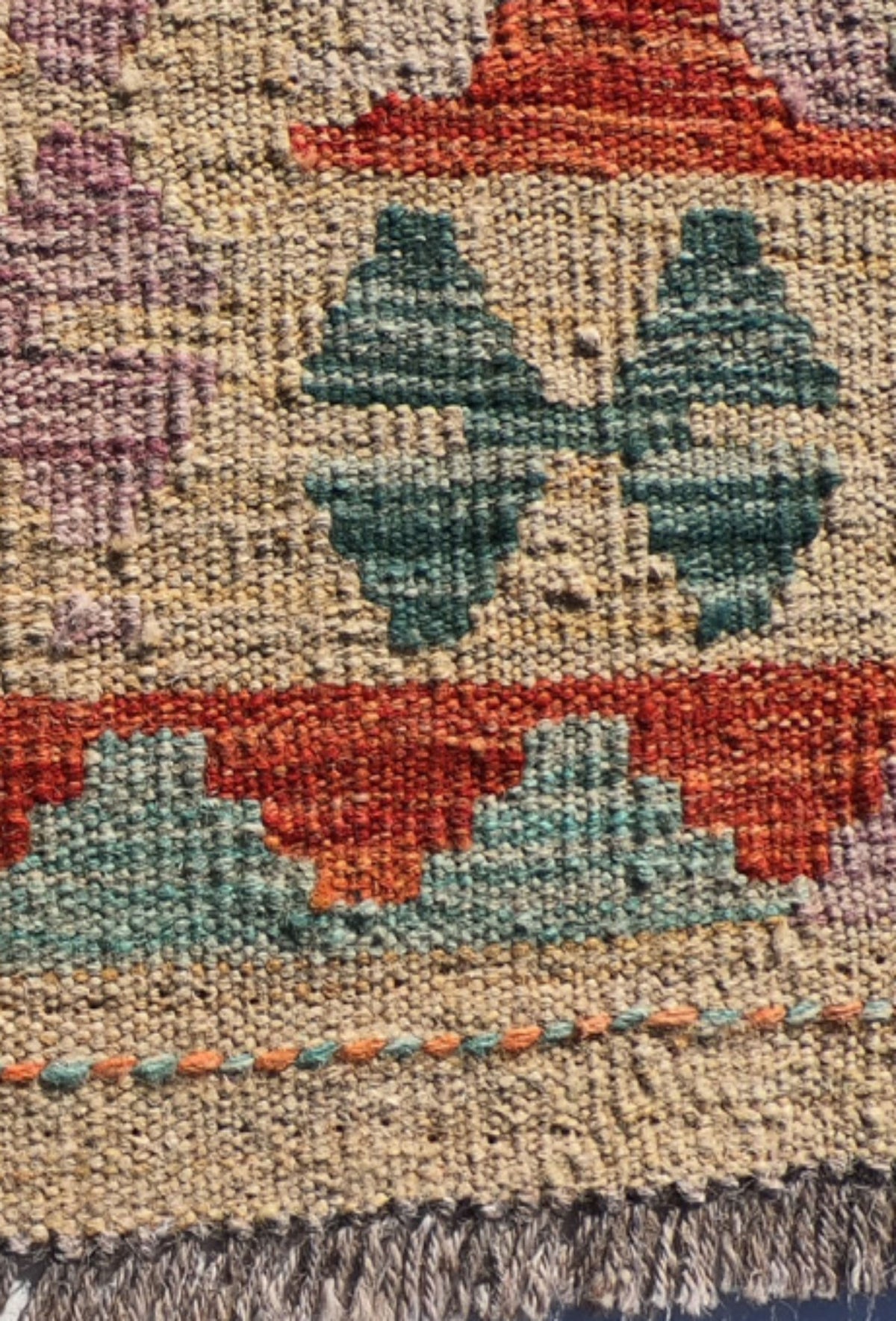 Alfombra lana, Kelim Kashkuli 1.80 x 1.20 mts. 115
