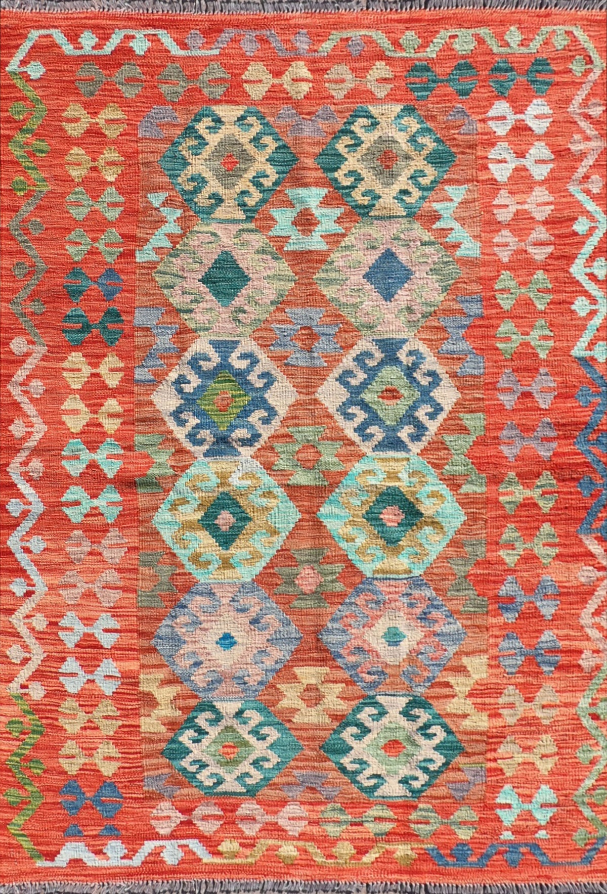 Alfombra lana, Kelim Kashkuli 1.80 x 1.30 mts. 135