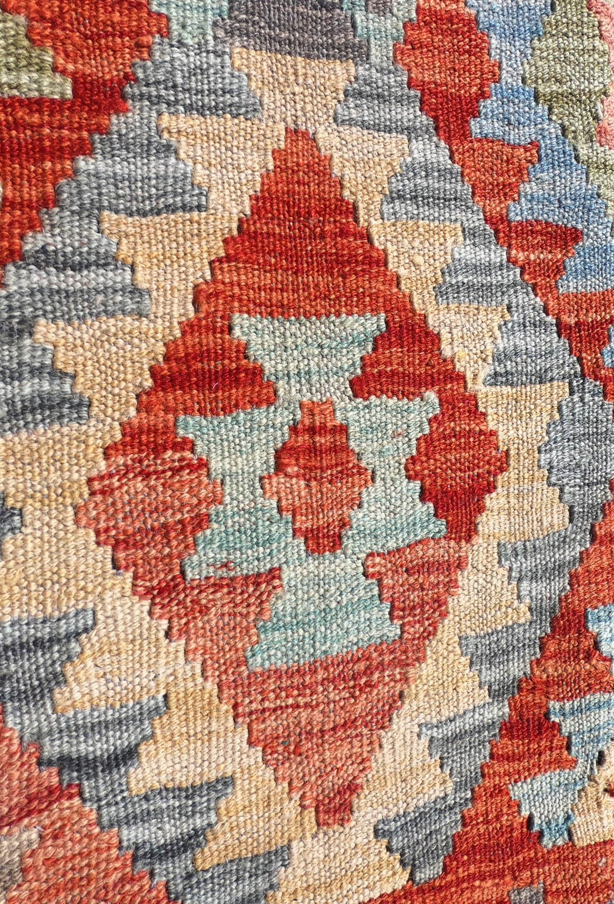 Alfombra Lana, Kelim Kashkuli 1.80 x 1.20 mts. 0136