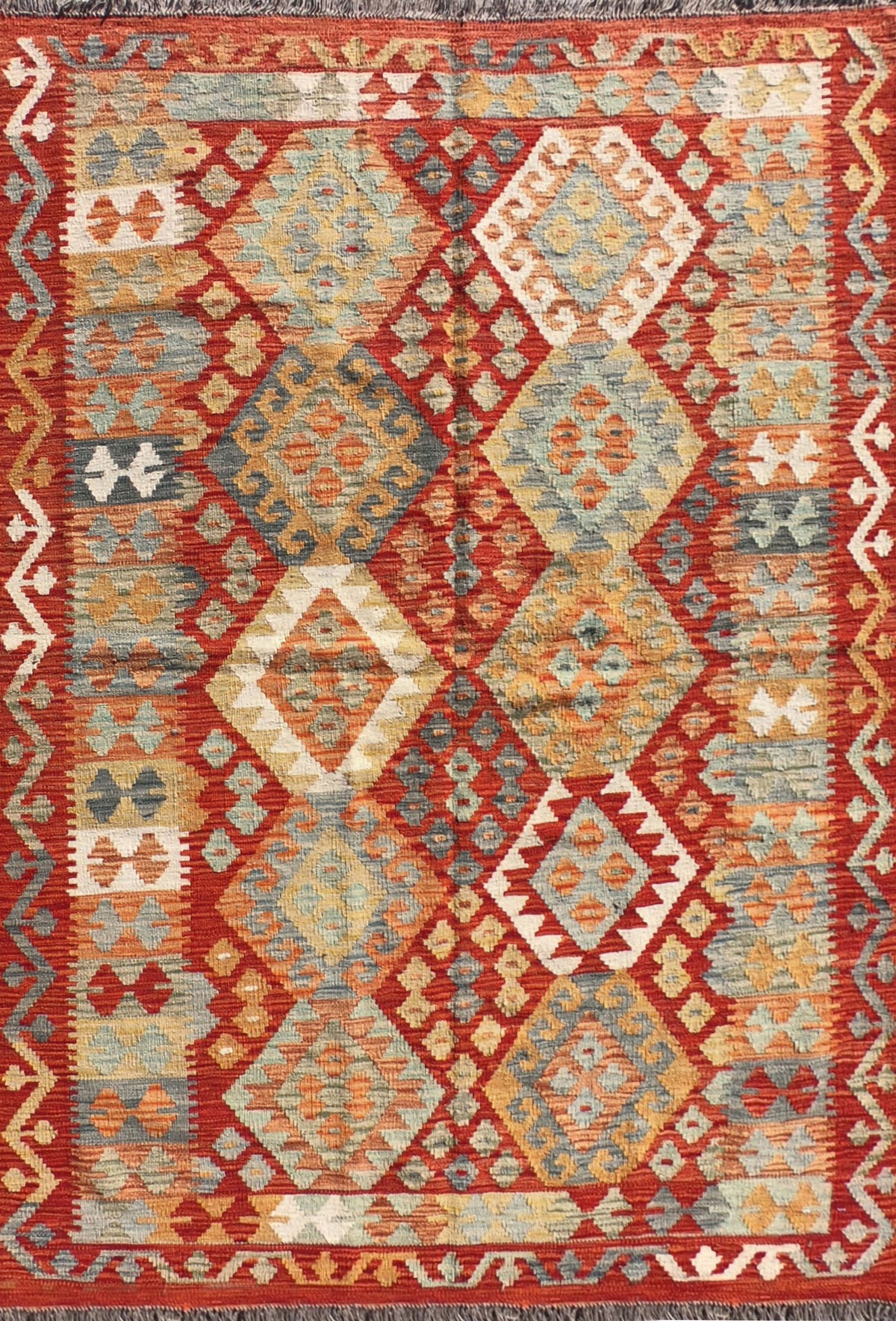 Alfombra lana, Kelim Kashkuli 1.80 x 1.30 mts. 146