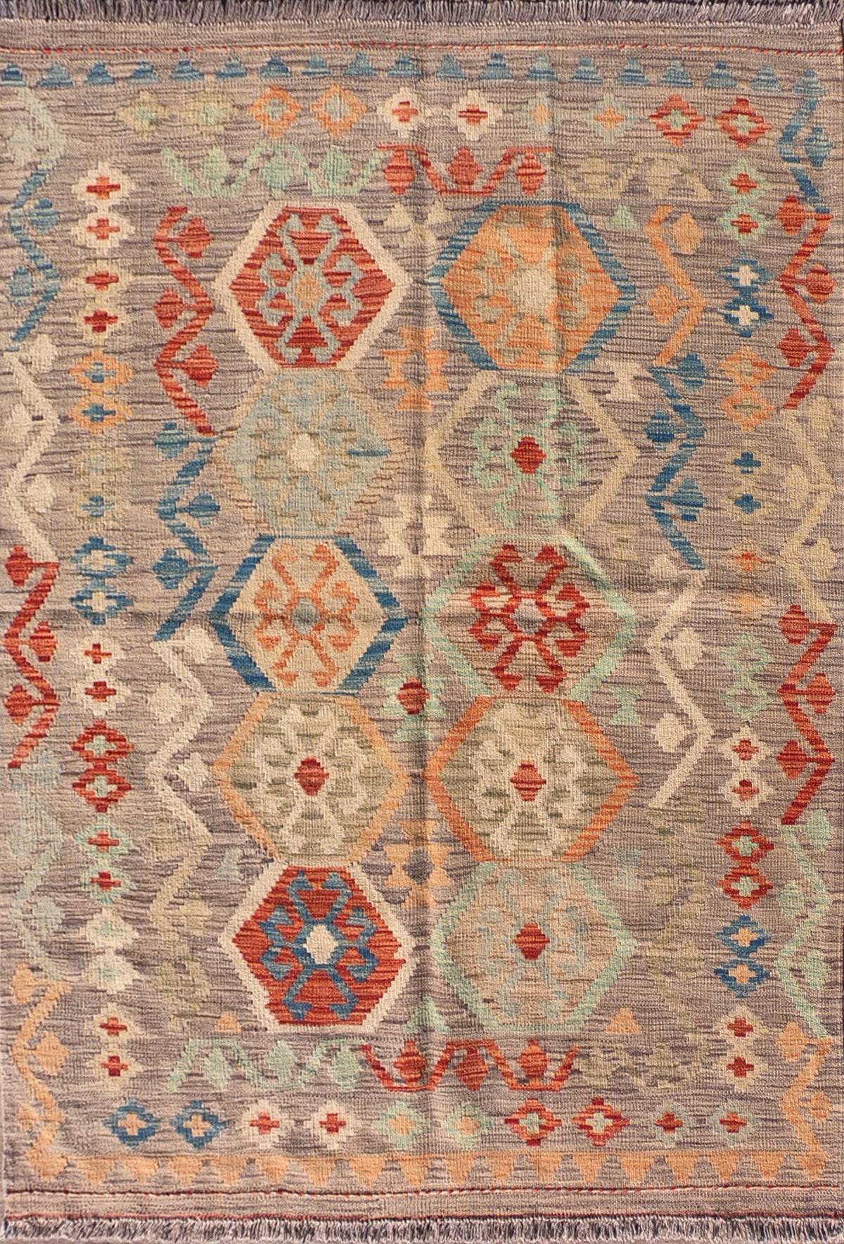 Alfombra lana, Kelim Kashkuli 1.80 x 1.30 mts. 148