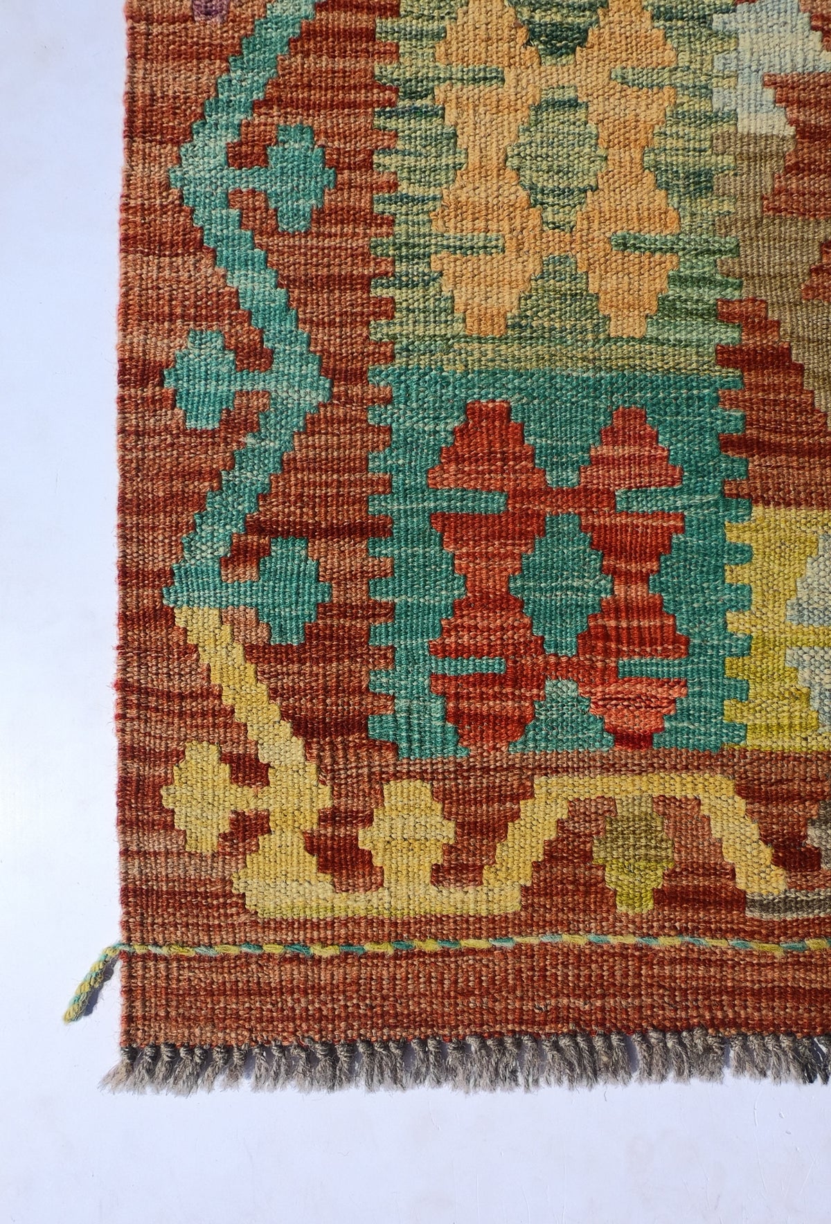 Alfombra Lana, Kelim Kashkuli 1.80 x 1.20 mts. 0150