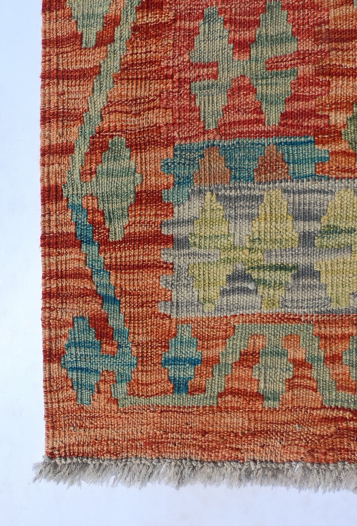 Alfombra Lana, Kelim Kashkuli 1.80 x 1.20 mts. 0151