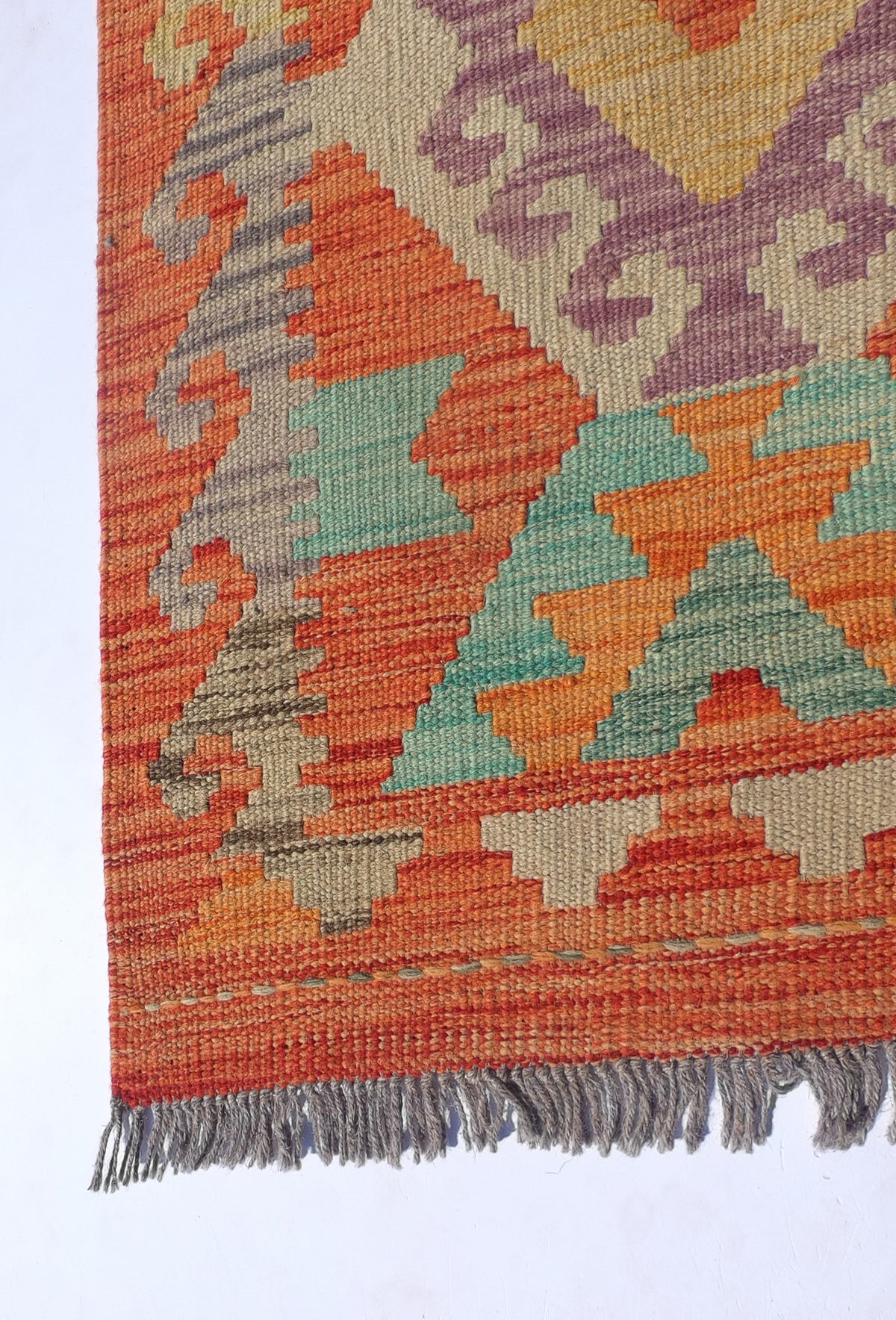 Alfombra Lana, Kelim Kashkuli 1.80 x 1.20 mts. 0160