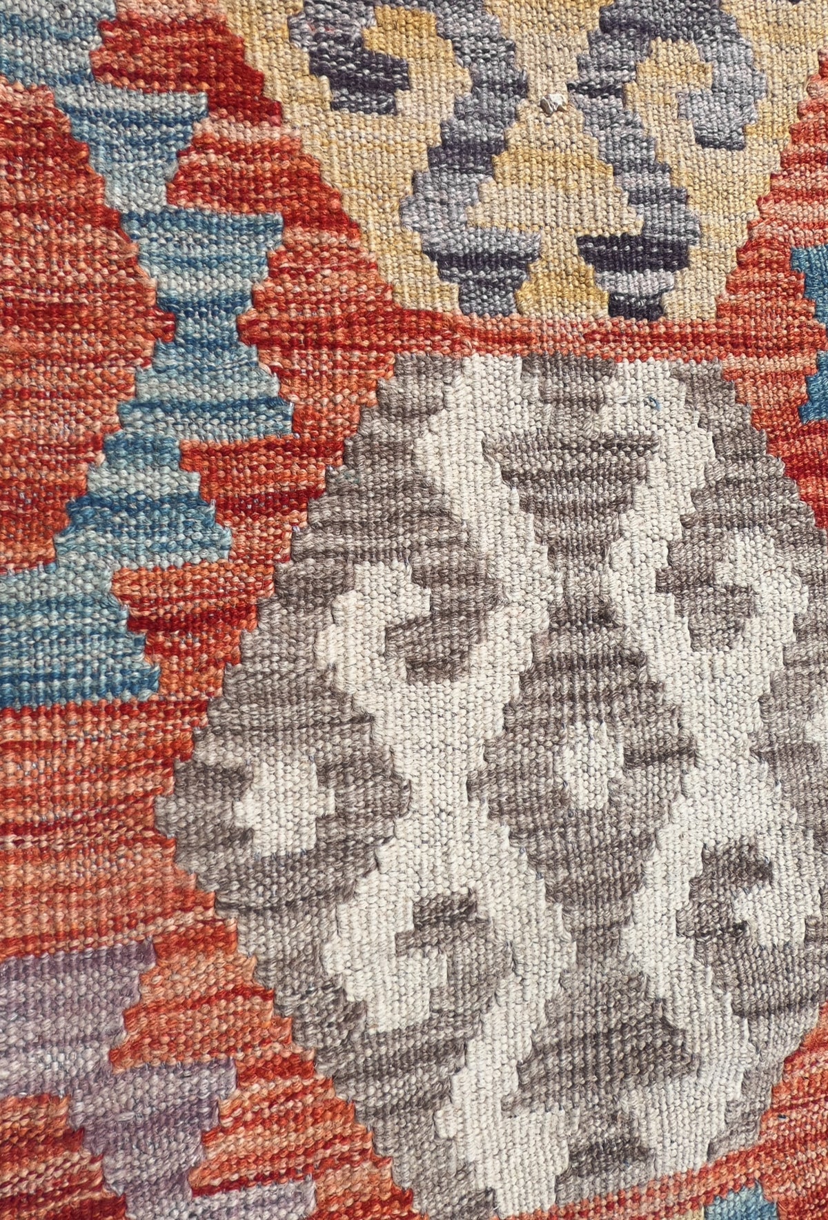 Alfombra Lana, Kelim Kashkuli 2.00 x 0.60 mts. 0021