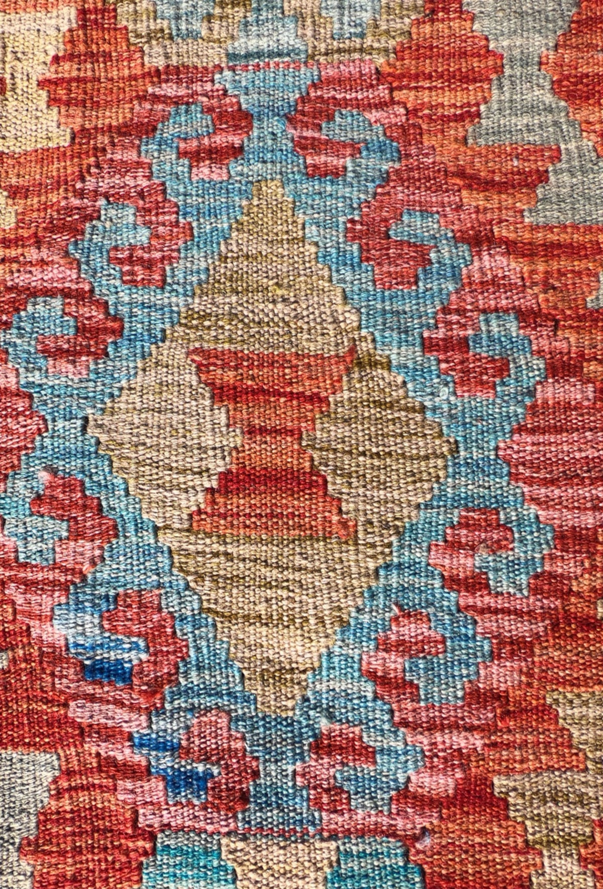 Alfombra lana, Kelim Kashkuli 1.90 x 1.20 mts. 049