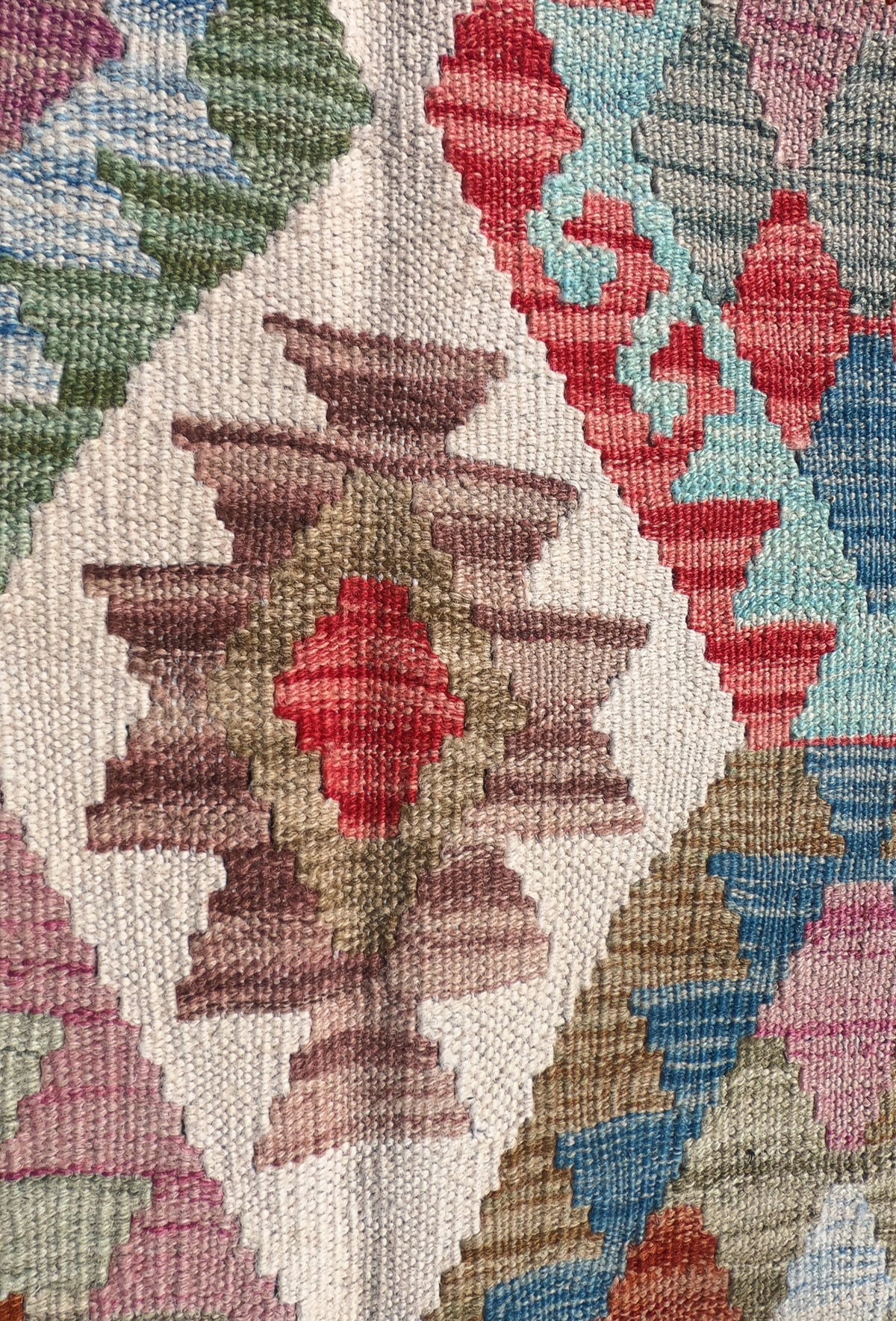 Alfombra Lana, Kelim Kashkuli 2.00 x 0.60 mts. 0050