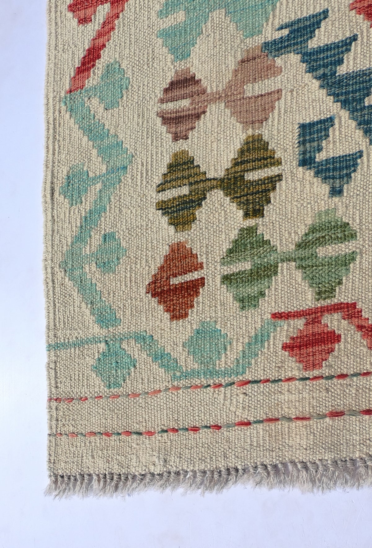 Alfombra Lana, Kelim Kashkuli 2.00 x 0.60 mts. 0050