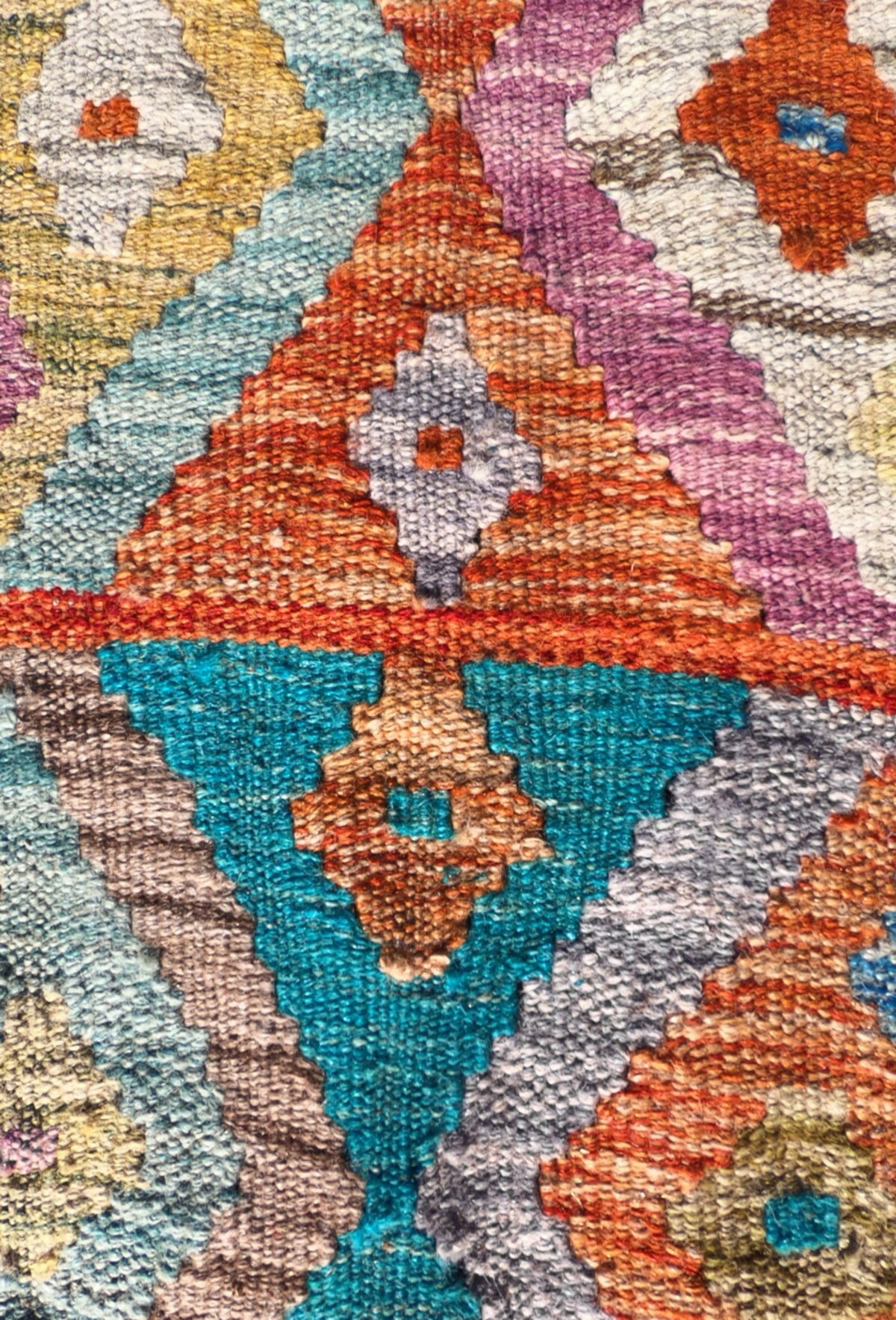 Alfombra lana, Kelim Kashkuli 1.90 x 1.40 mts. 008